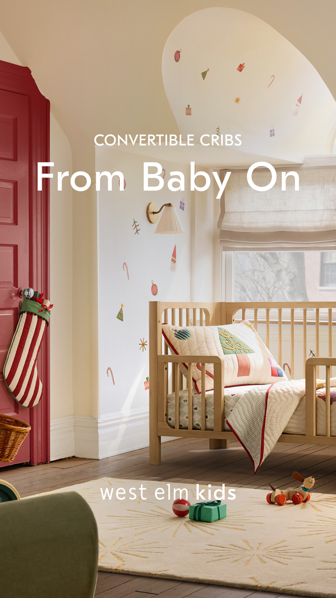 West Elm Kids Facebook ad: Shop Cribs