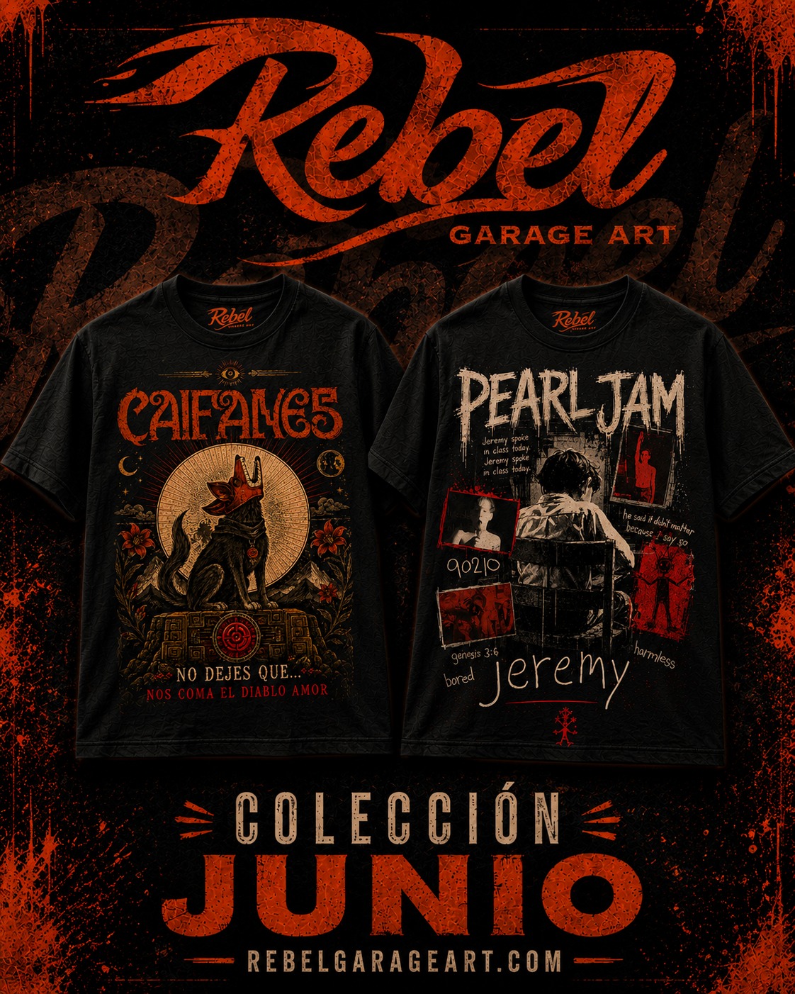 Rebel Facebook ad: NUEVA COLECCIÓN JUNIO VOL.