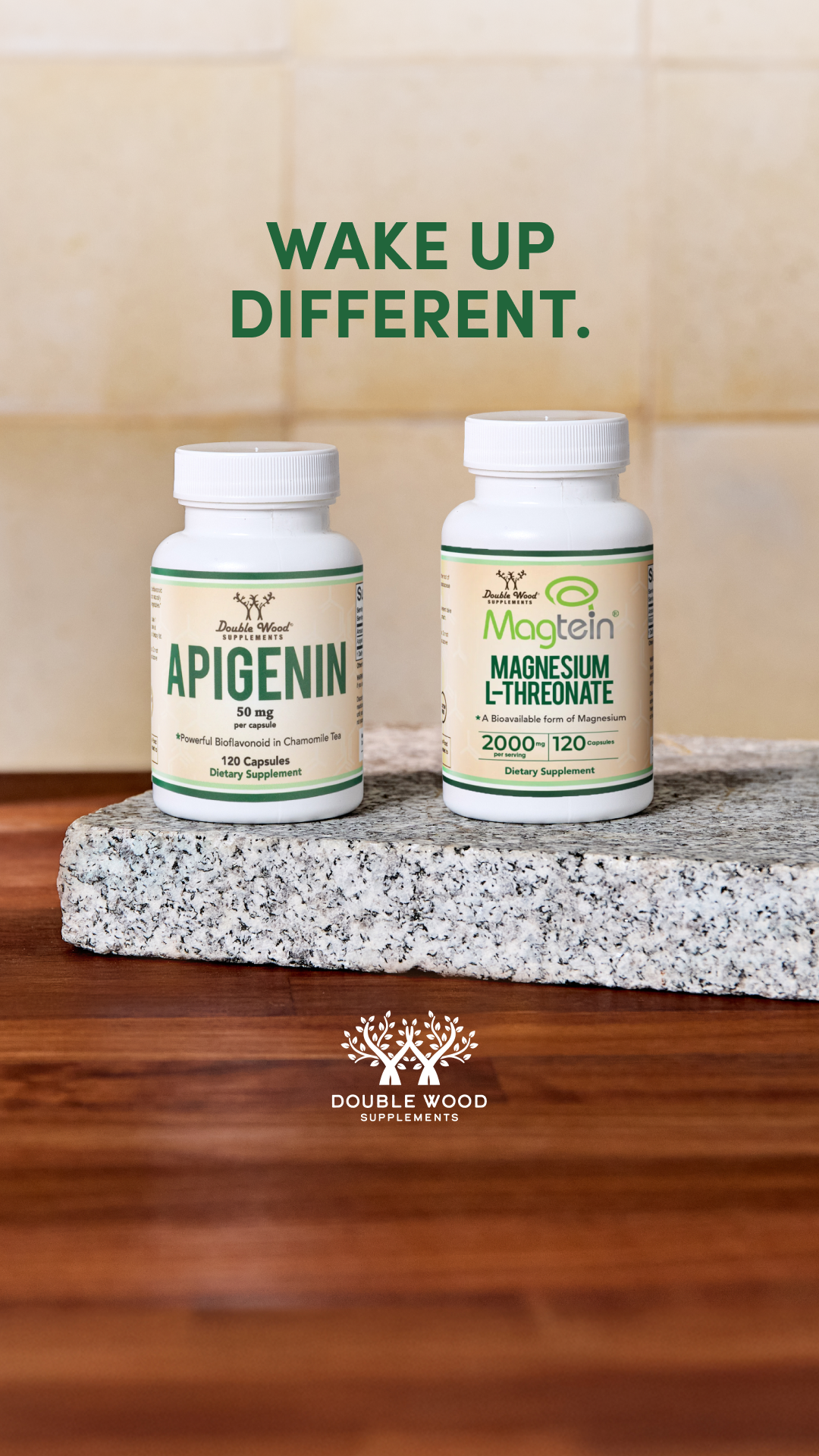 Double Wood Supplements Facebook ad