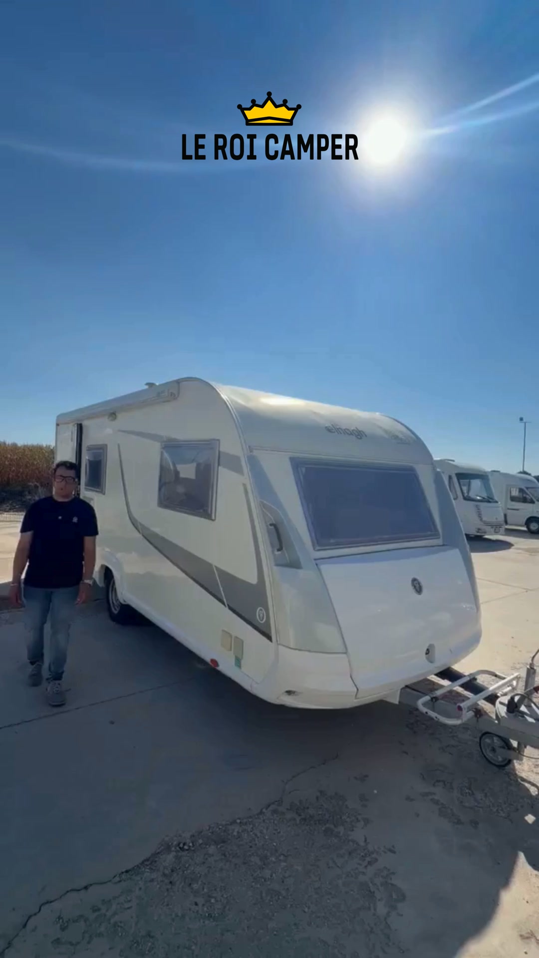 LE ROI Camper Facebook ad: Caravan Elnagh Symbol 495 LC