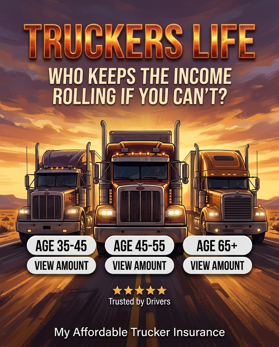 My Affordable Trucker Insurance Facebook ad