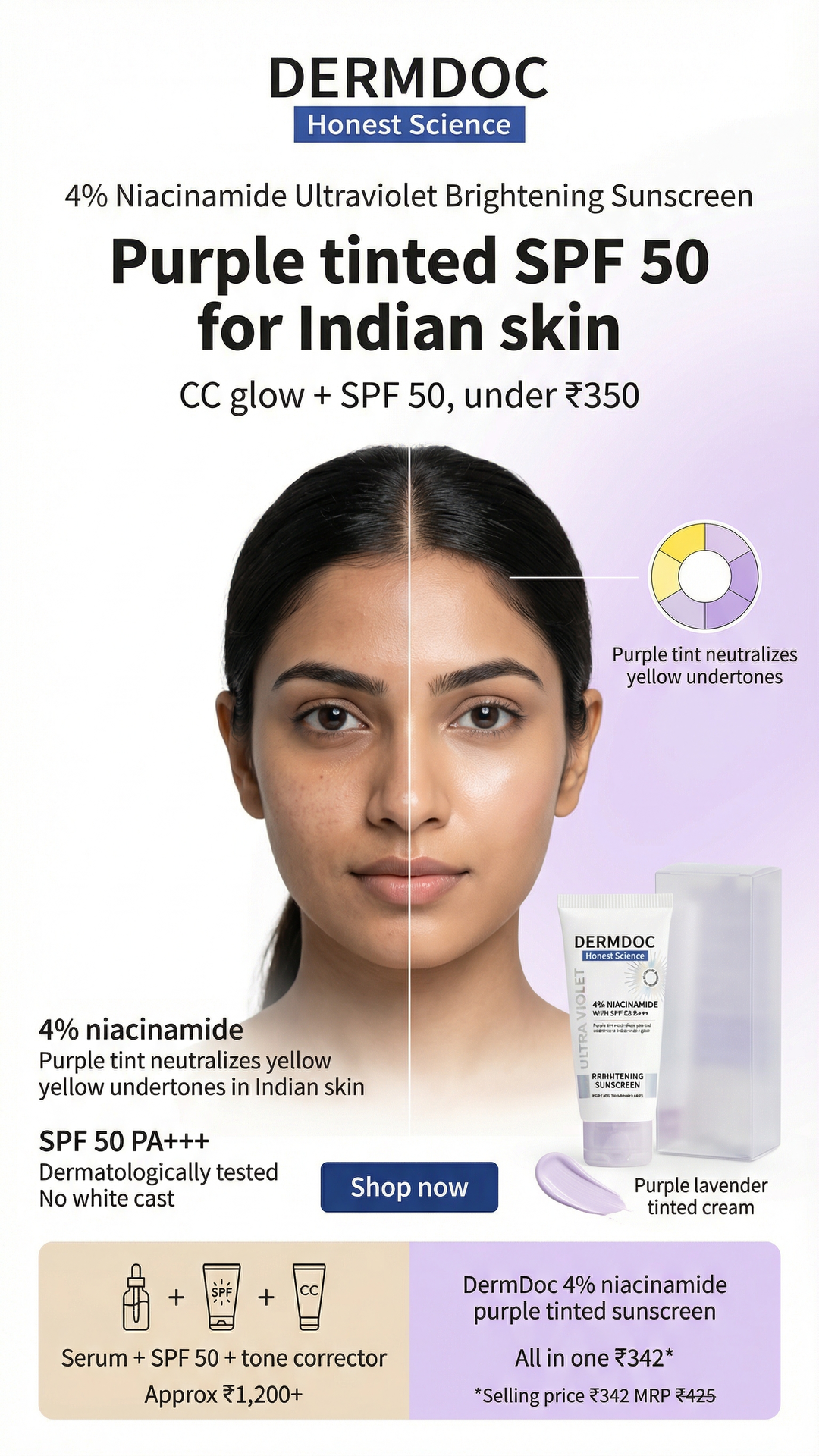 Purplle Facebook ad