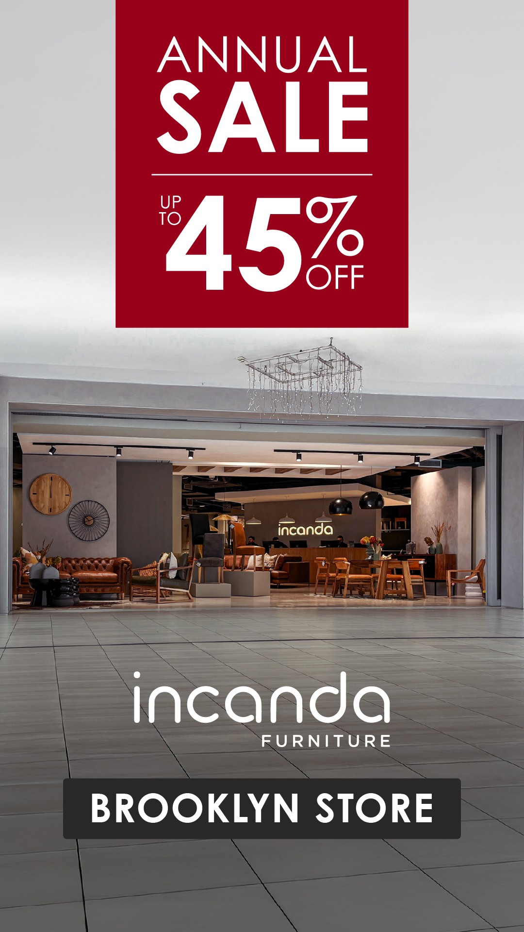 Incanda Furniture Facebook ad