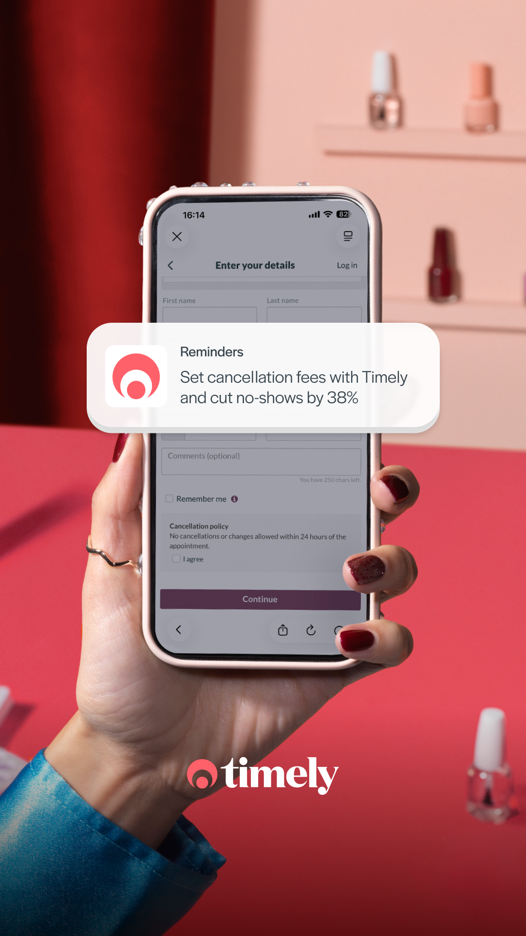 Timely Appointment Software Facebook ad