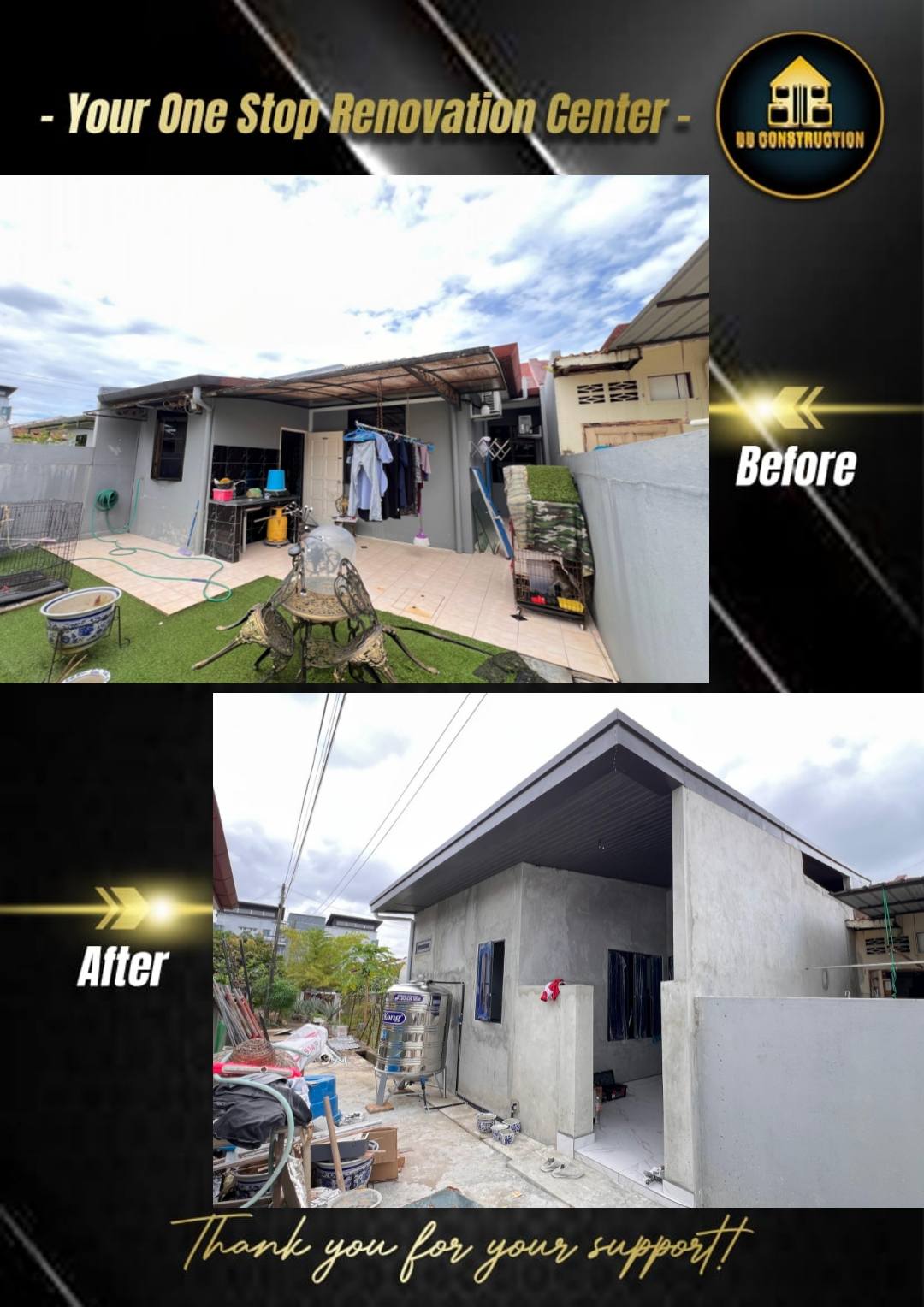 BB Construction Co. Facebook ad