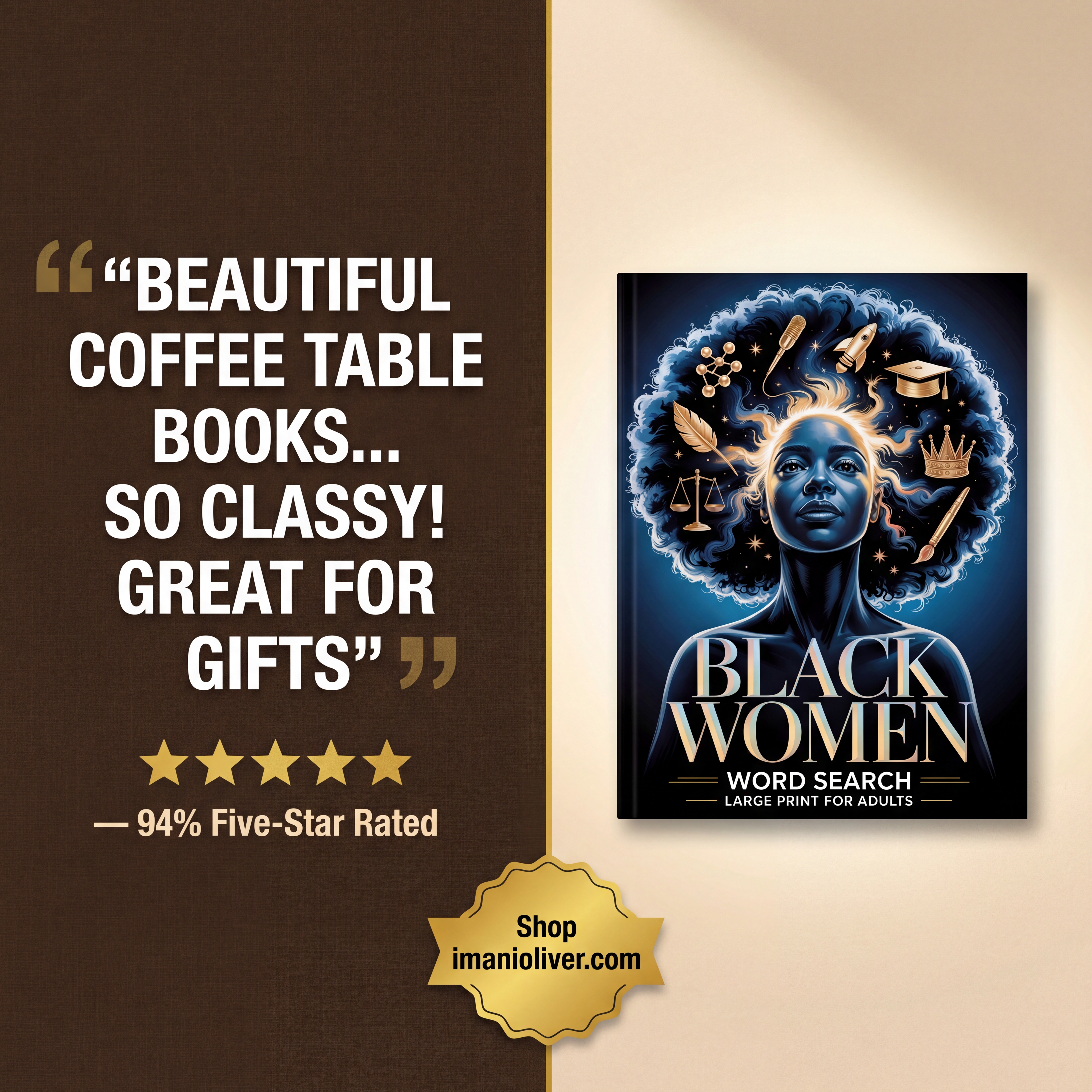 Imani Oliver Facebook ad: The Gift She'll Actually Love