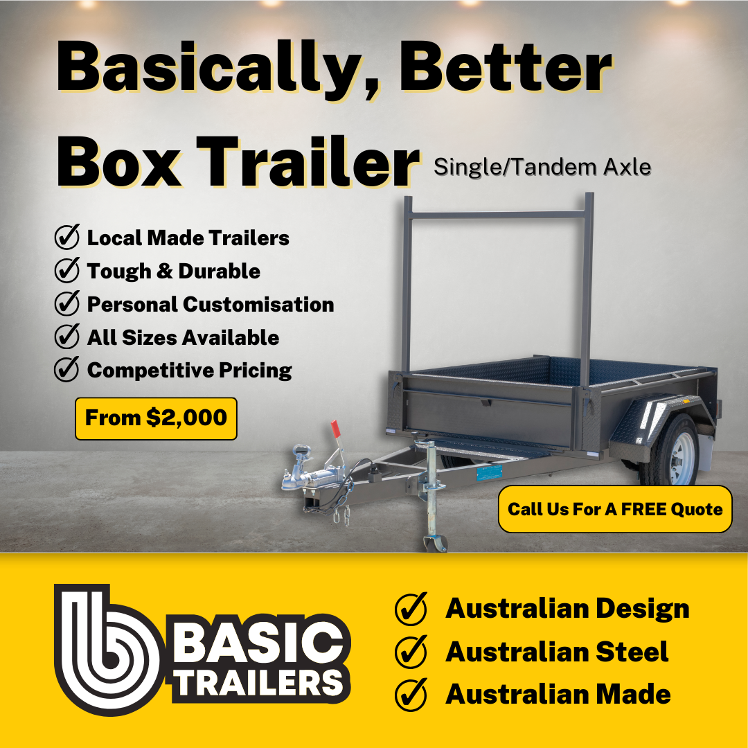 Basic Trailers Facebook ad: Thinking of getting a new trailer?
