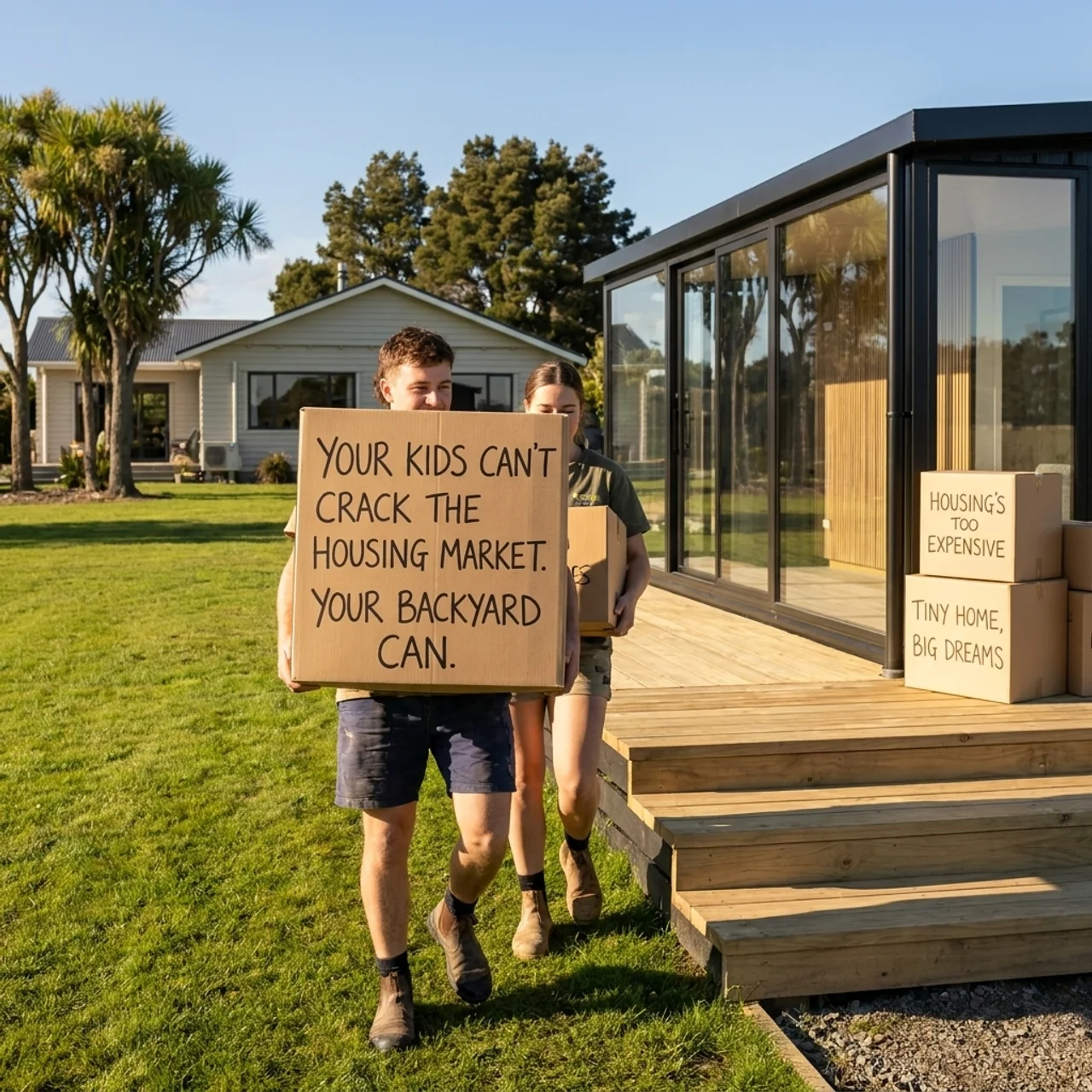 Expanders - Portable Homes Facebook ad