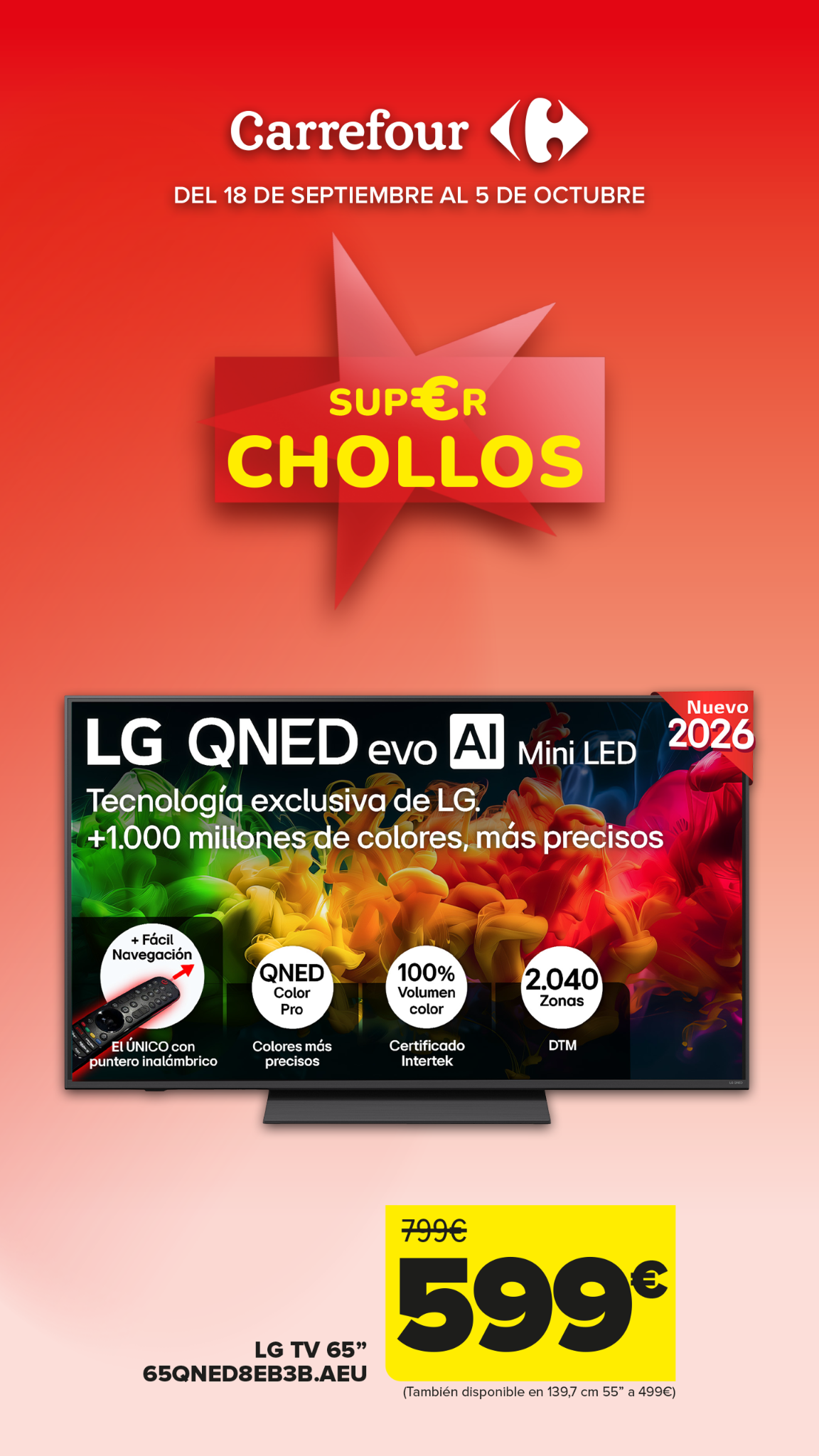 Carrefour Facebook ad: Para hacer la compra bien