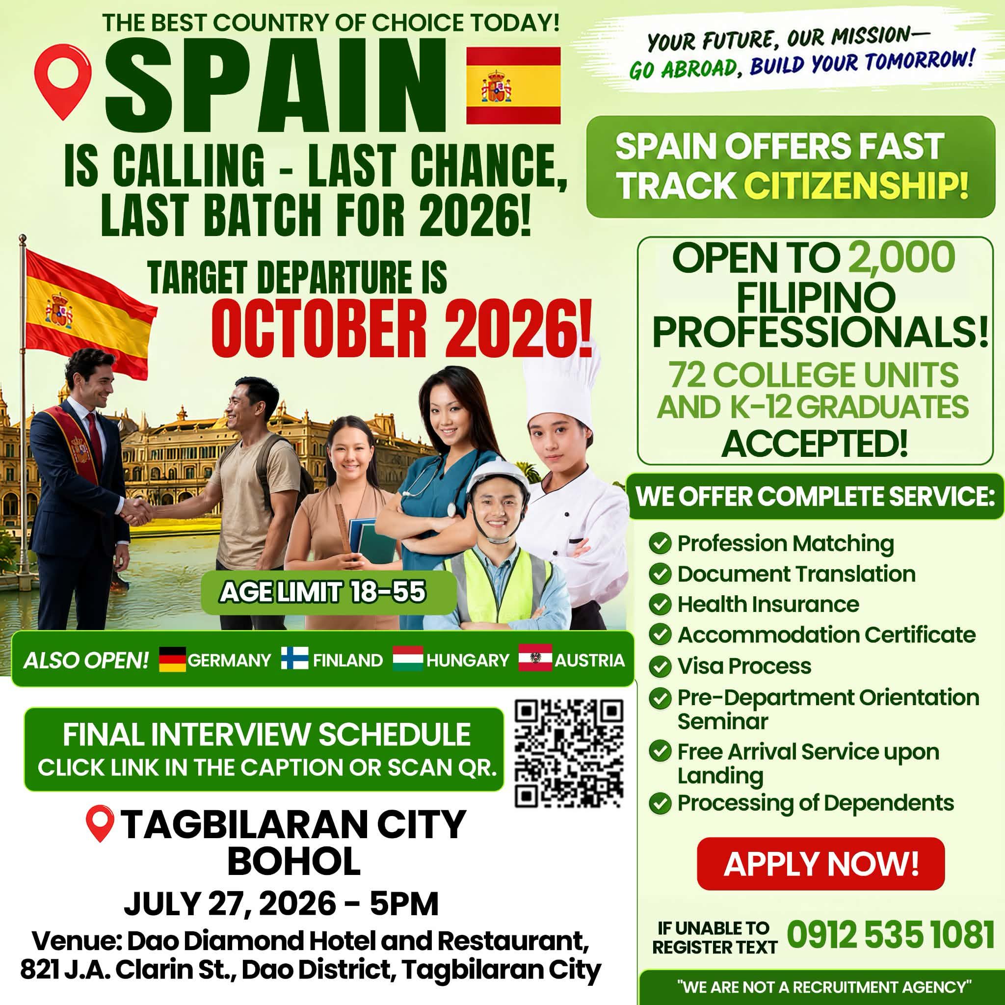 GO Abroad Facebook ad