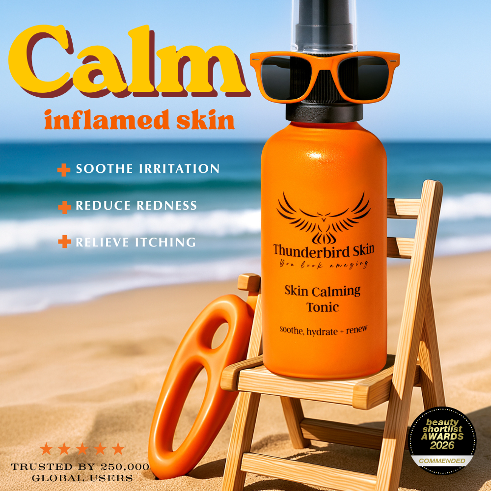 Thunderbird Natural Skincare - sensitive skin solutions Facebook ad