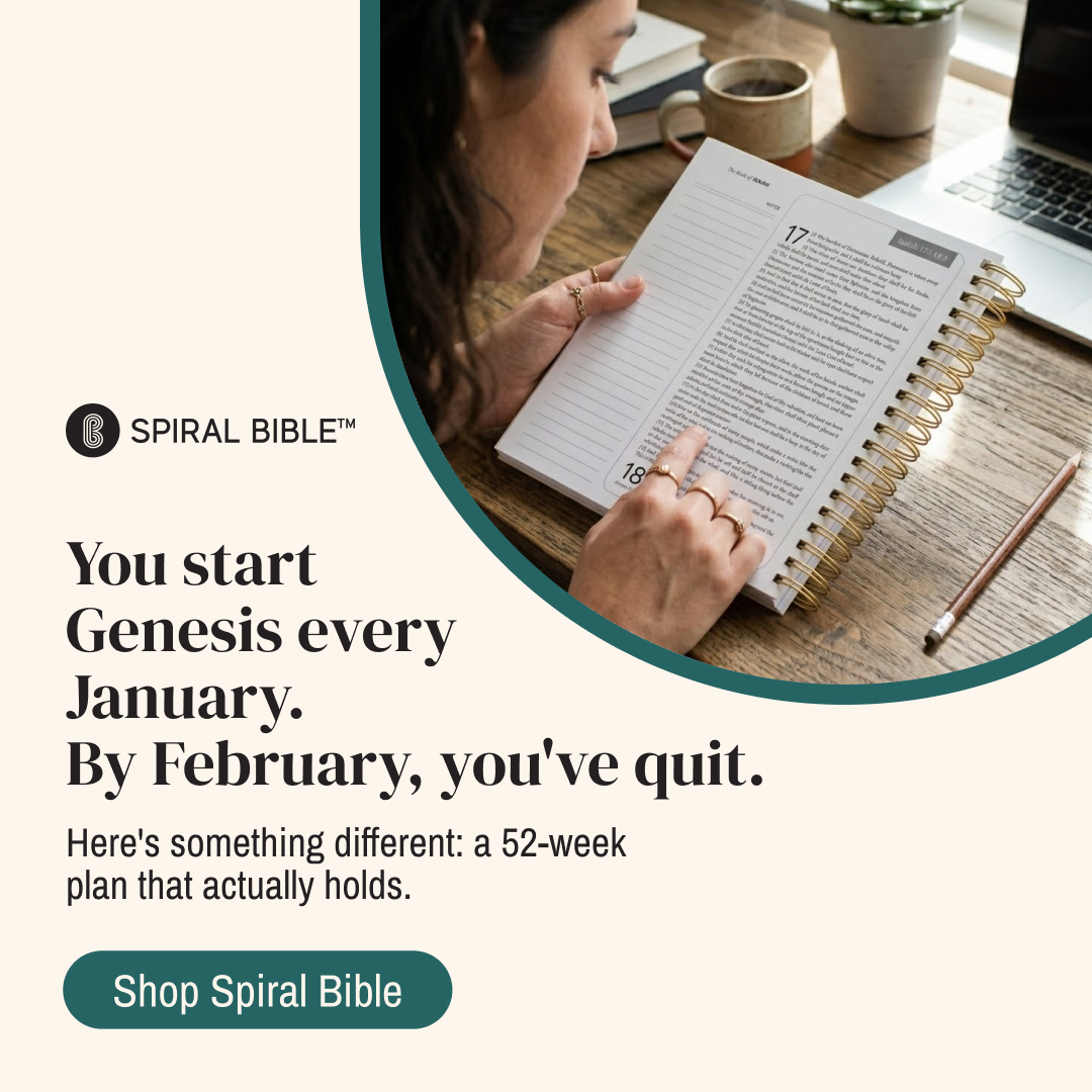 Spiral Bible Facebook ad