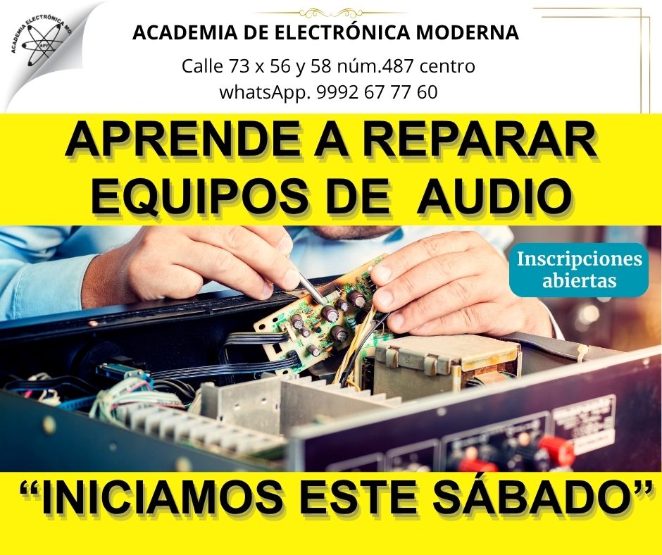 Academia de Electrónica Moderna Facebook ad: INSCRIPCIONES ABIERTAS, APRENDE Y EMPRENDE TU PROPIO…
