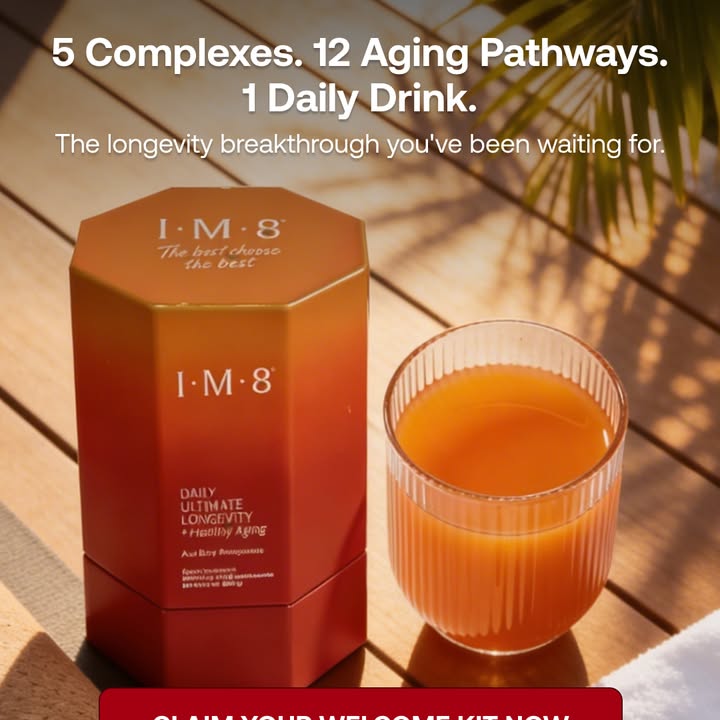 IM8 Global Facebook ad: Longevity Starts at the Cellular Level