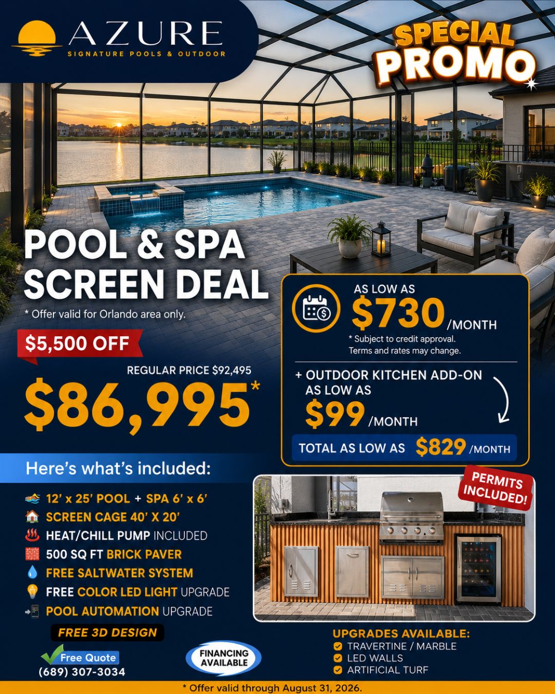 Azure Signature Concepts Facebook ad: Free Consultation
