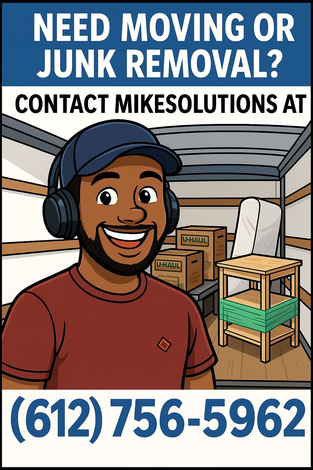 MikeSolutions Moving & Junk Removal Facebook ad: Fast, affordable, and reliable junk removal & moving…