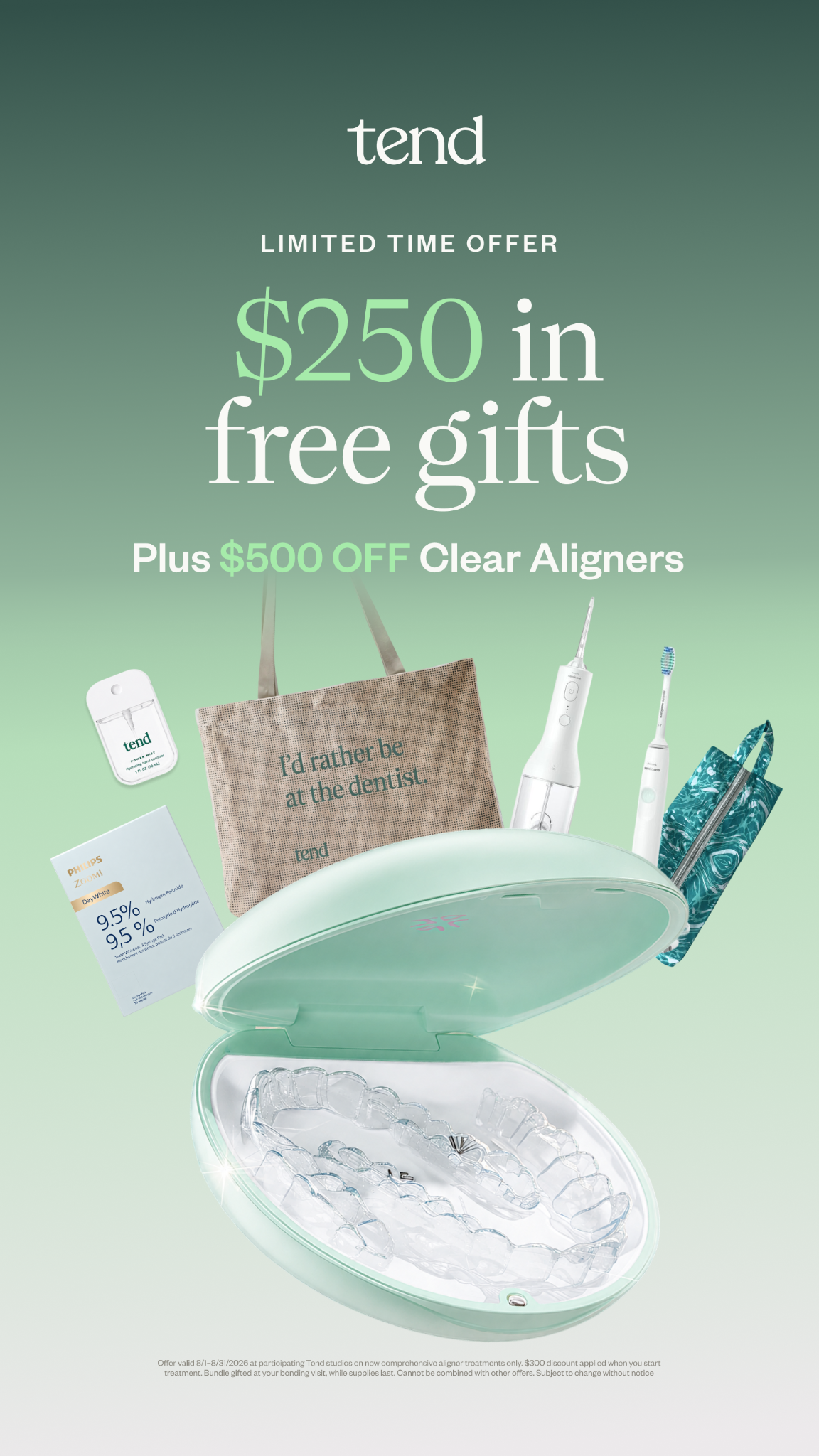 Tend Facebook ad