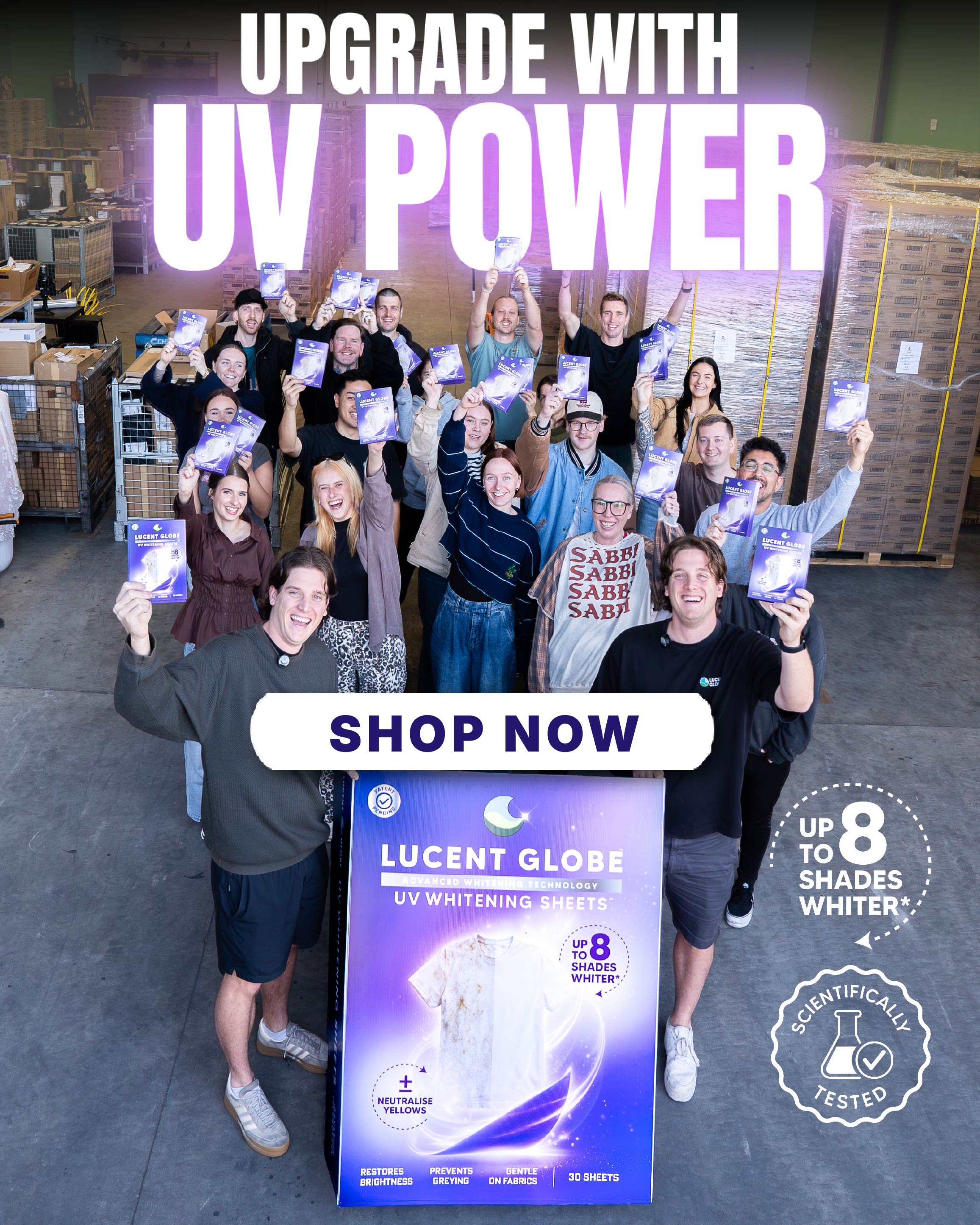 Lucent Globe Facebook ad