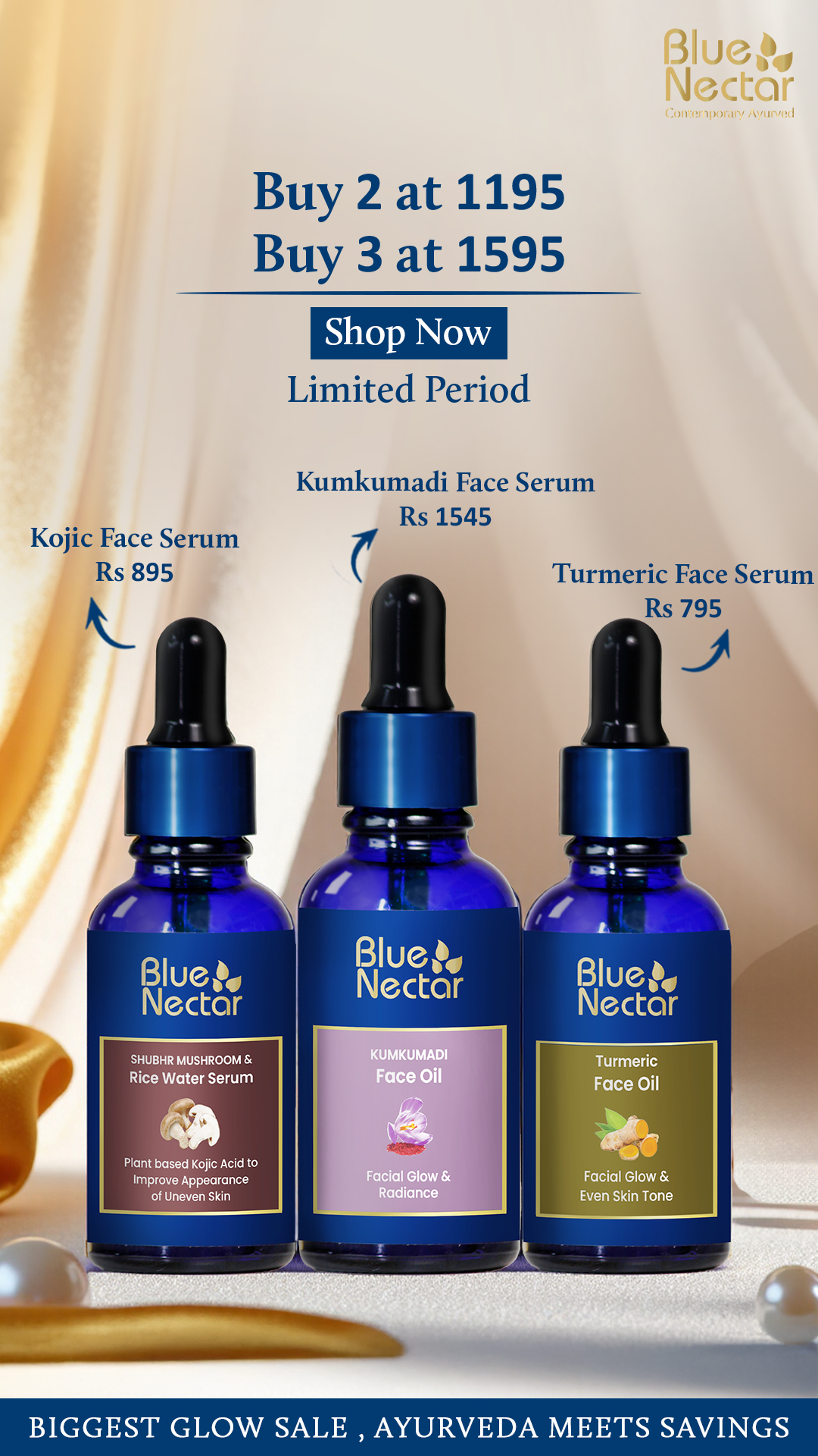 Blue Nectar Facebook ad