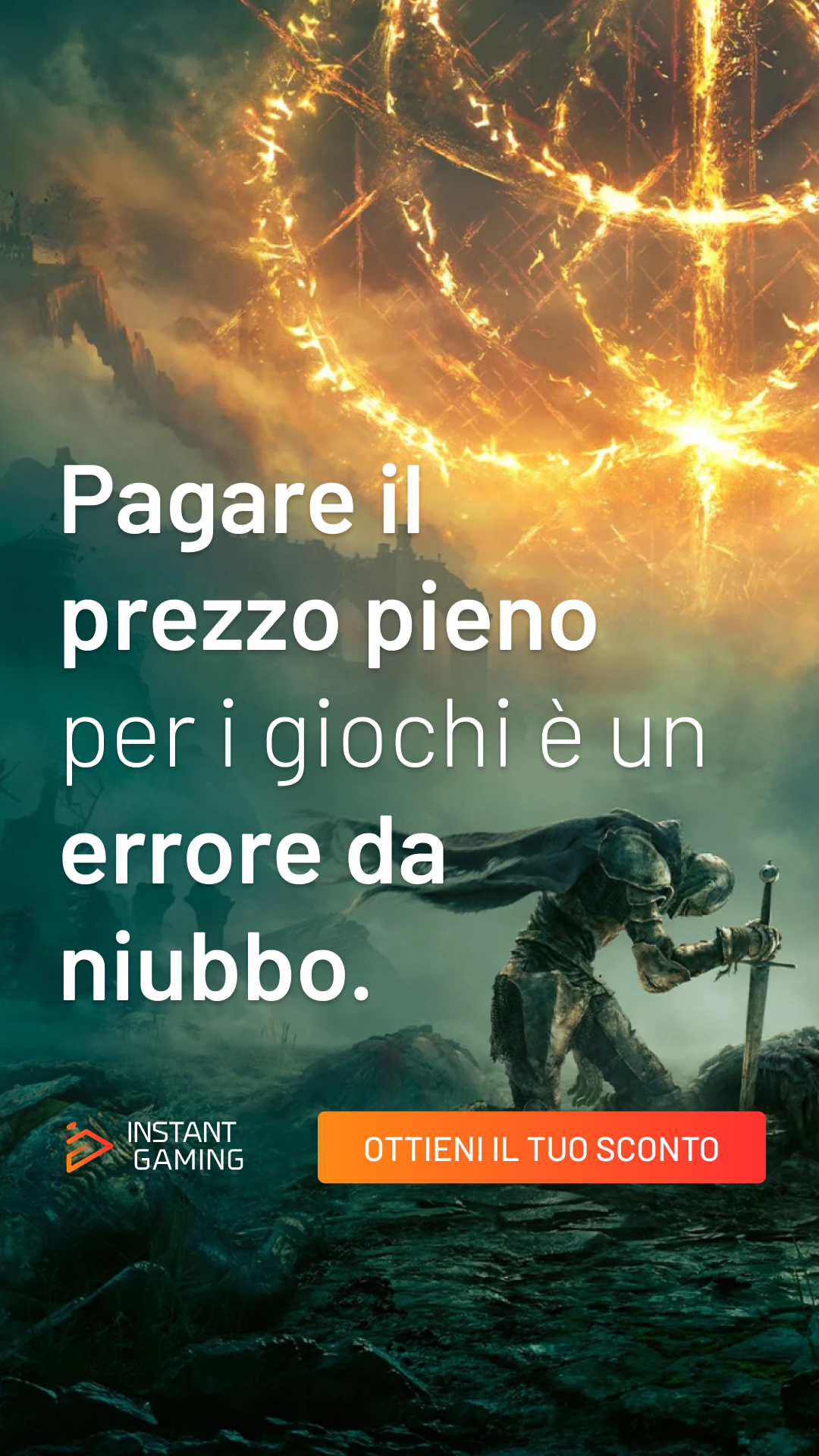 Instant Gaming Facebook ad