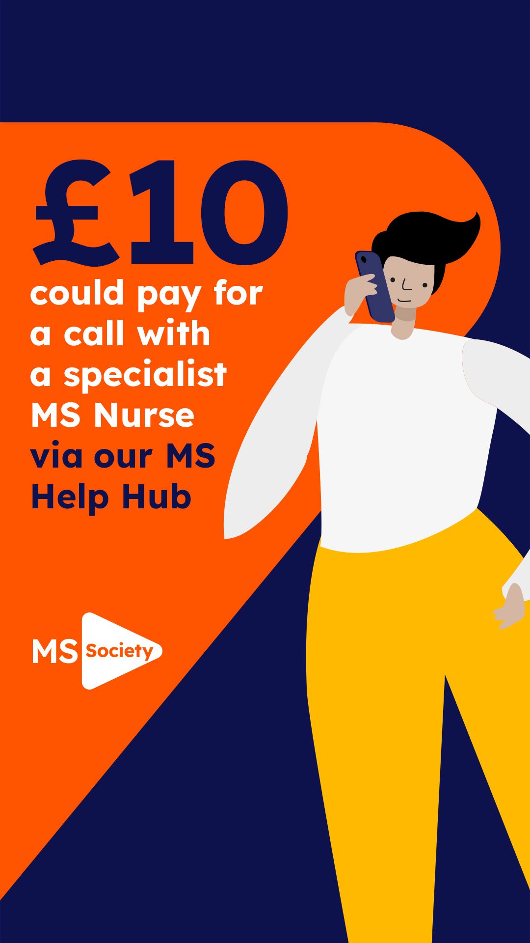 MS Society UK Facebook ad