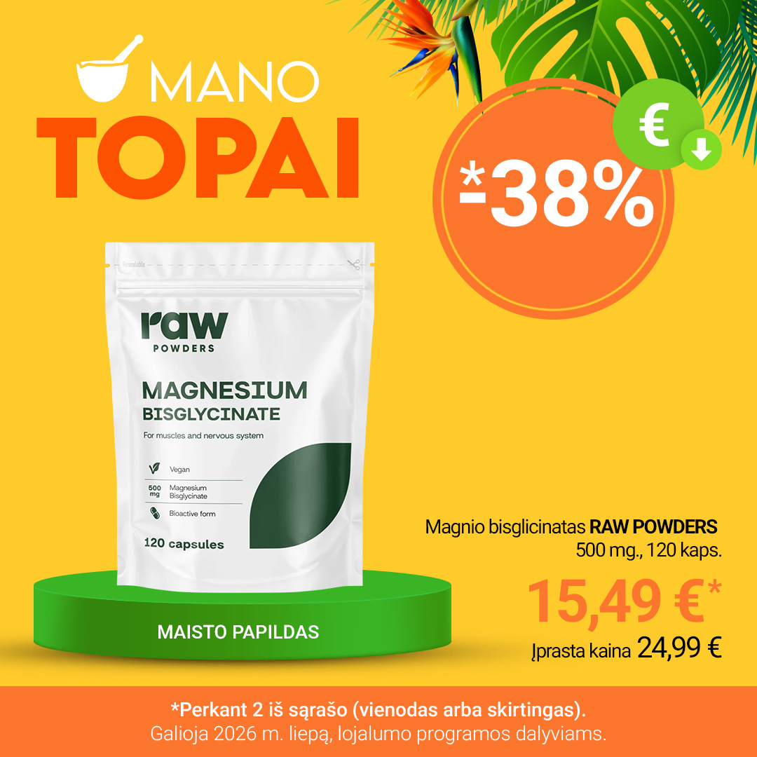 MANO vaistinė Facebook ad