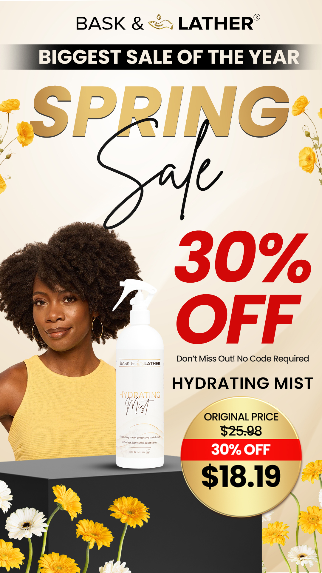 Bask & Lather Co Facebook ad