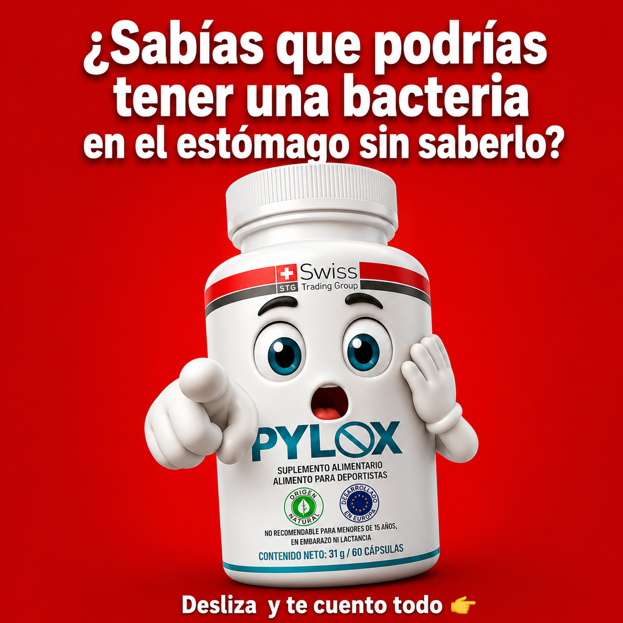ClickSeguro Facebook ad: El ardor y el reflujo tienen una causa…