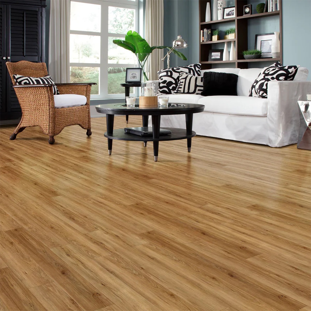 Chad Overman Facebook ad: LVP Flooring Just $1.99 Sq Ft in Stock!