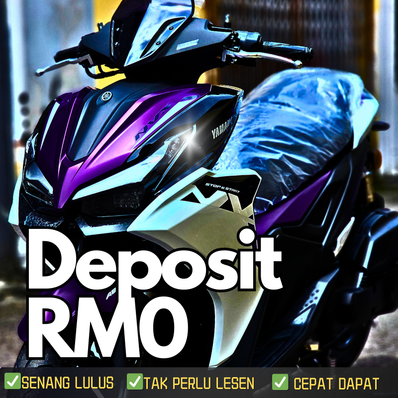 LK BIKES MOTOR Facebook ad: Yamaha NVX Baru!