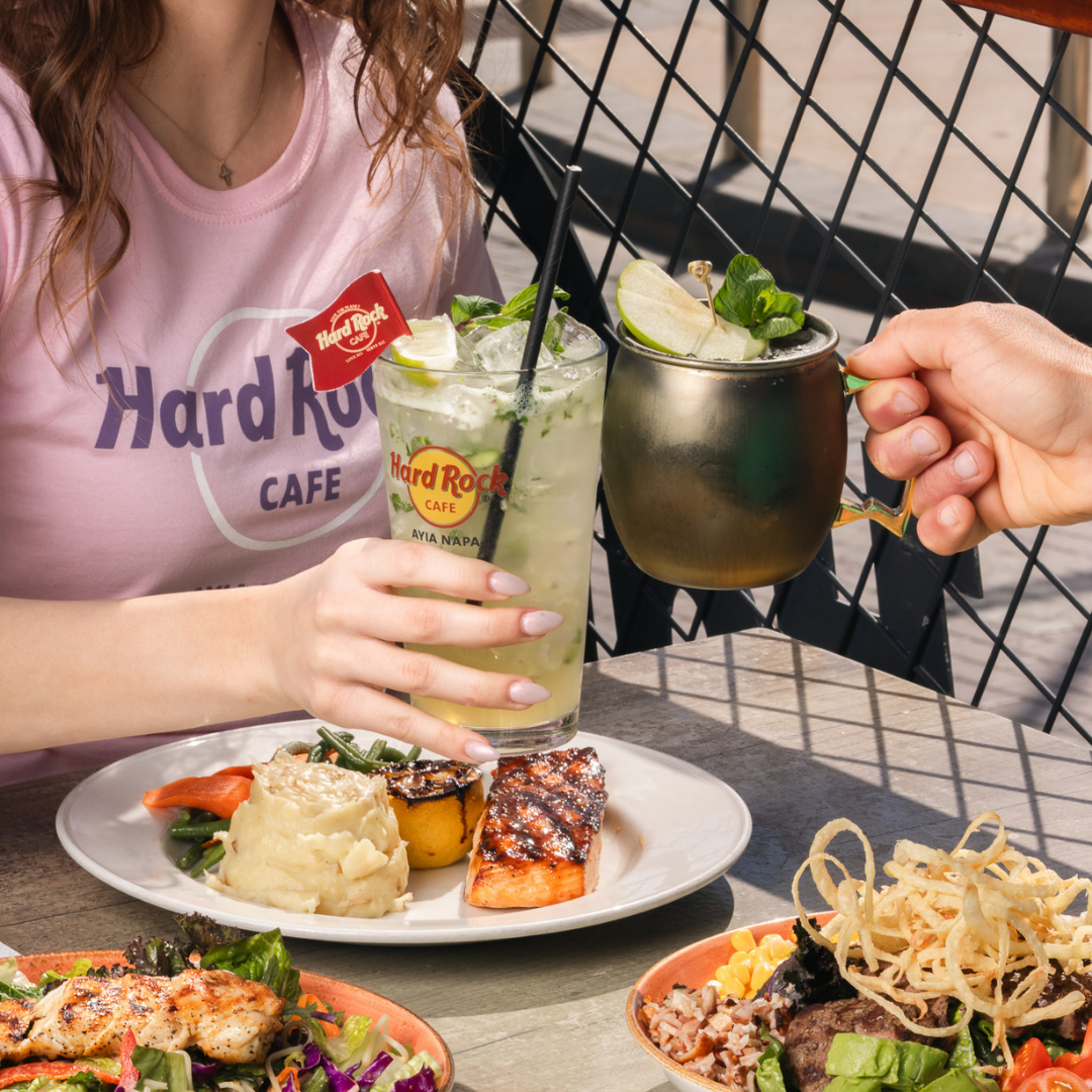 Hard Rock Cafe Ayia Napa Facebook ad from May 18, 2026