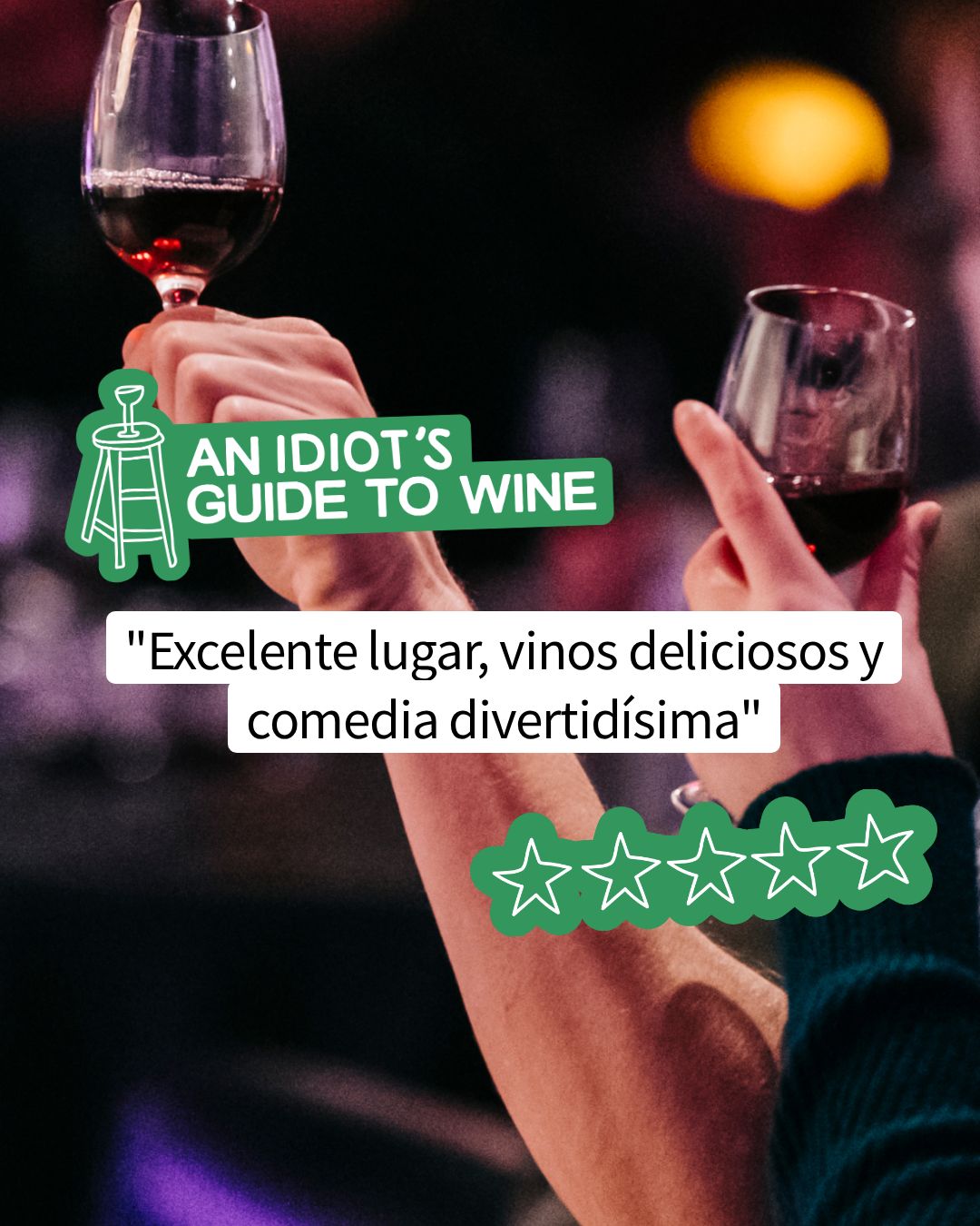 Fever Facebook ad: 4.8/5 ¡Reserva tu mesa!