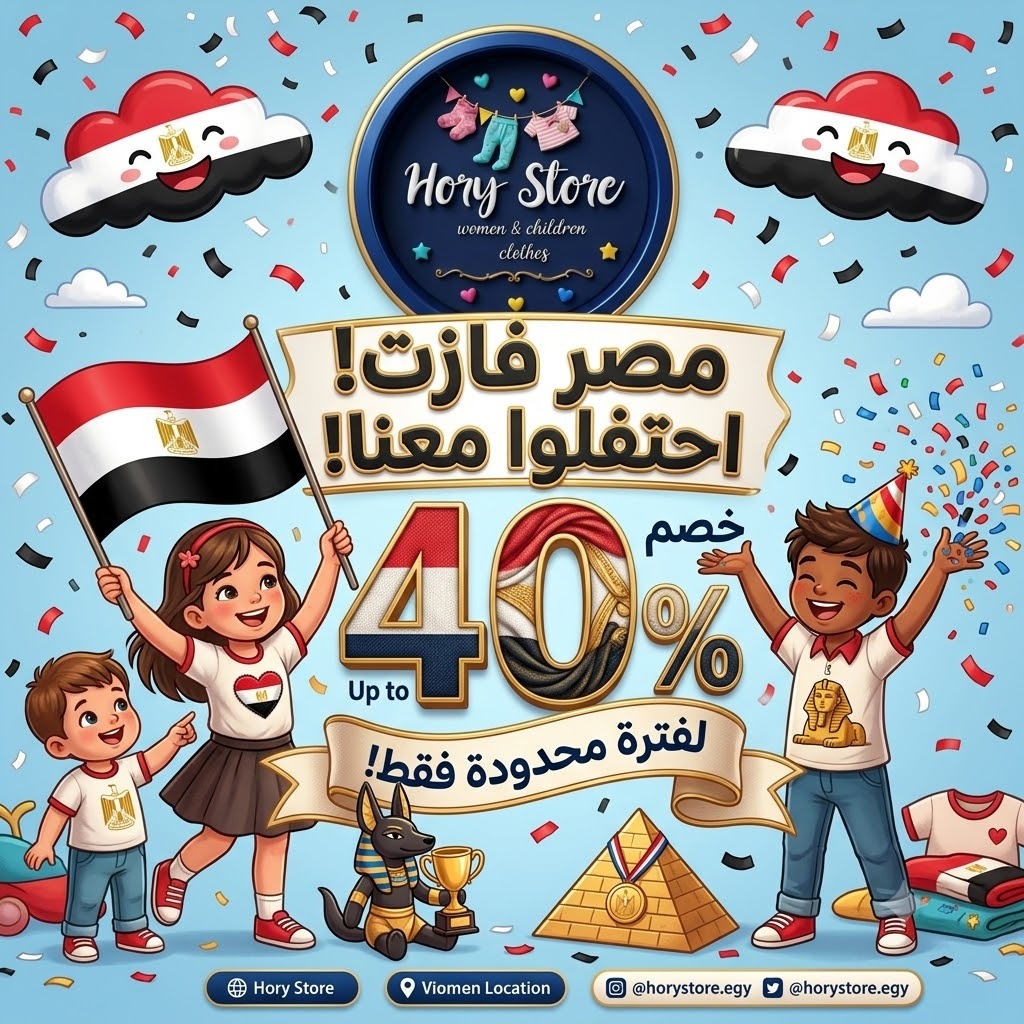 حوري ستور Facebook ad