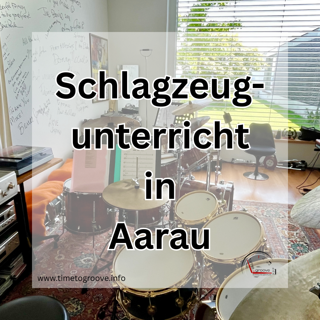 Time to Groove Schlagzeugschule Facebook ad: Schnupperab-ABO buchen
