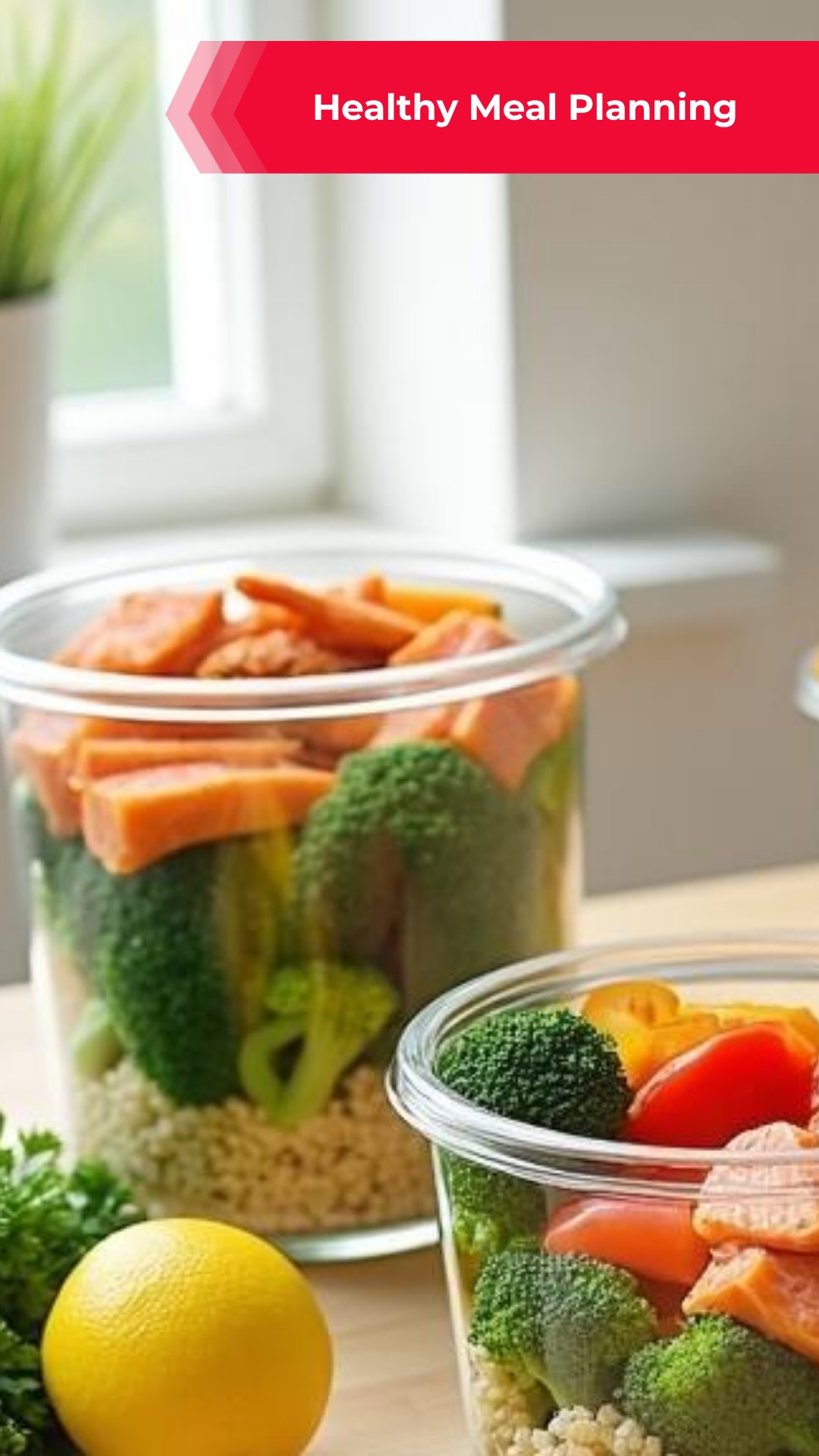 GetSearching Visionary Facebook ad: Healthy Meal Planning.