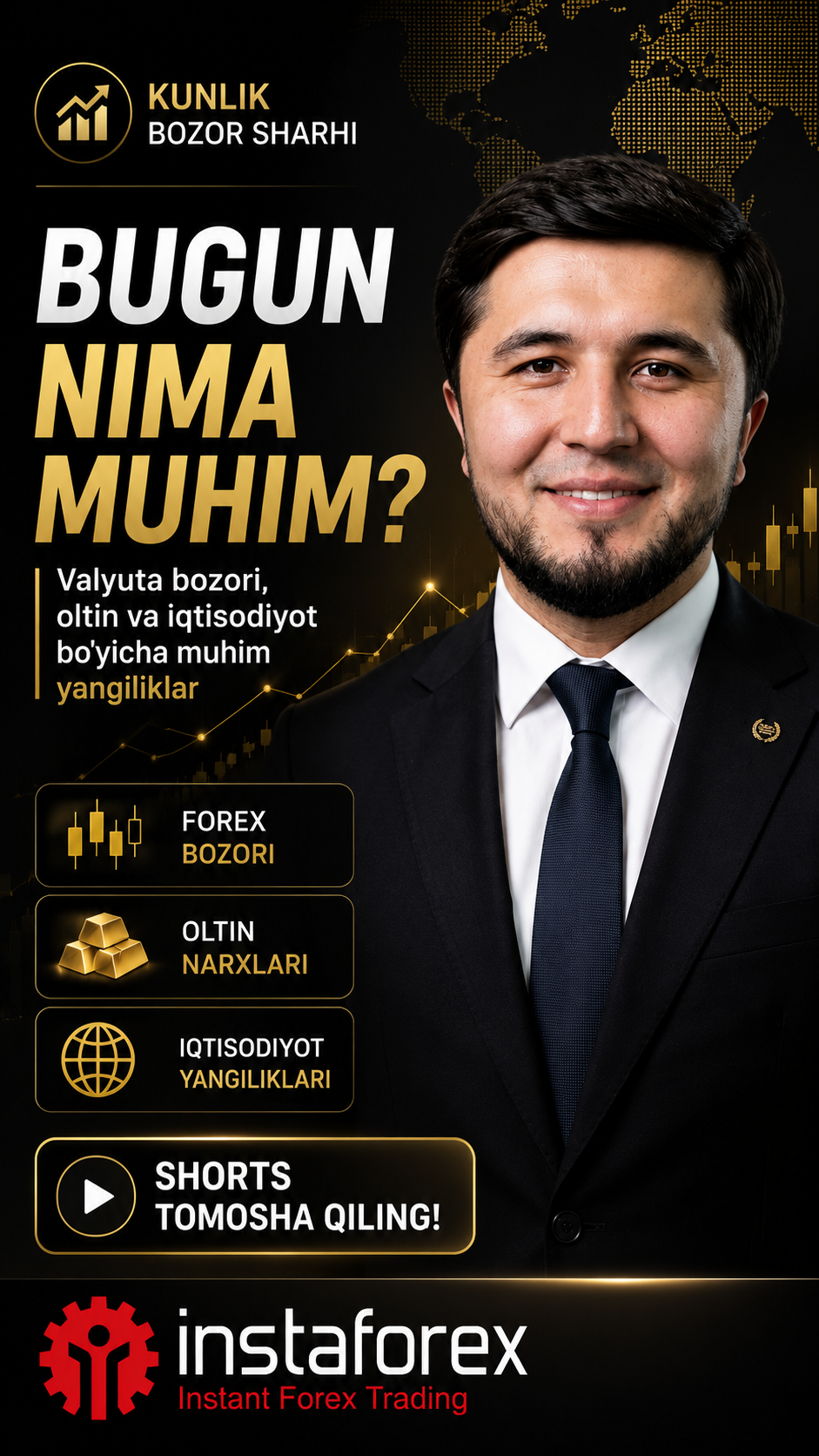 InstaForex & InstaTrade Uzbekistan Facebook ad