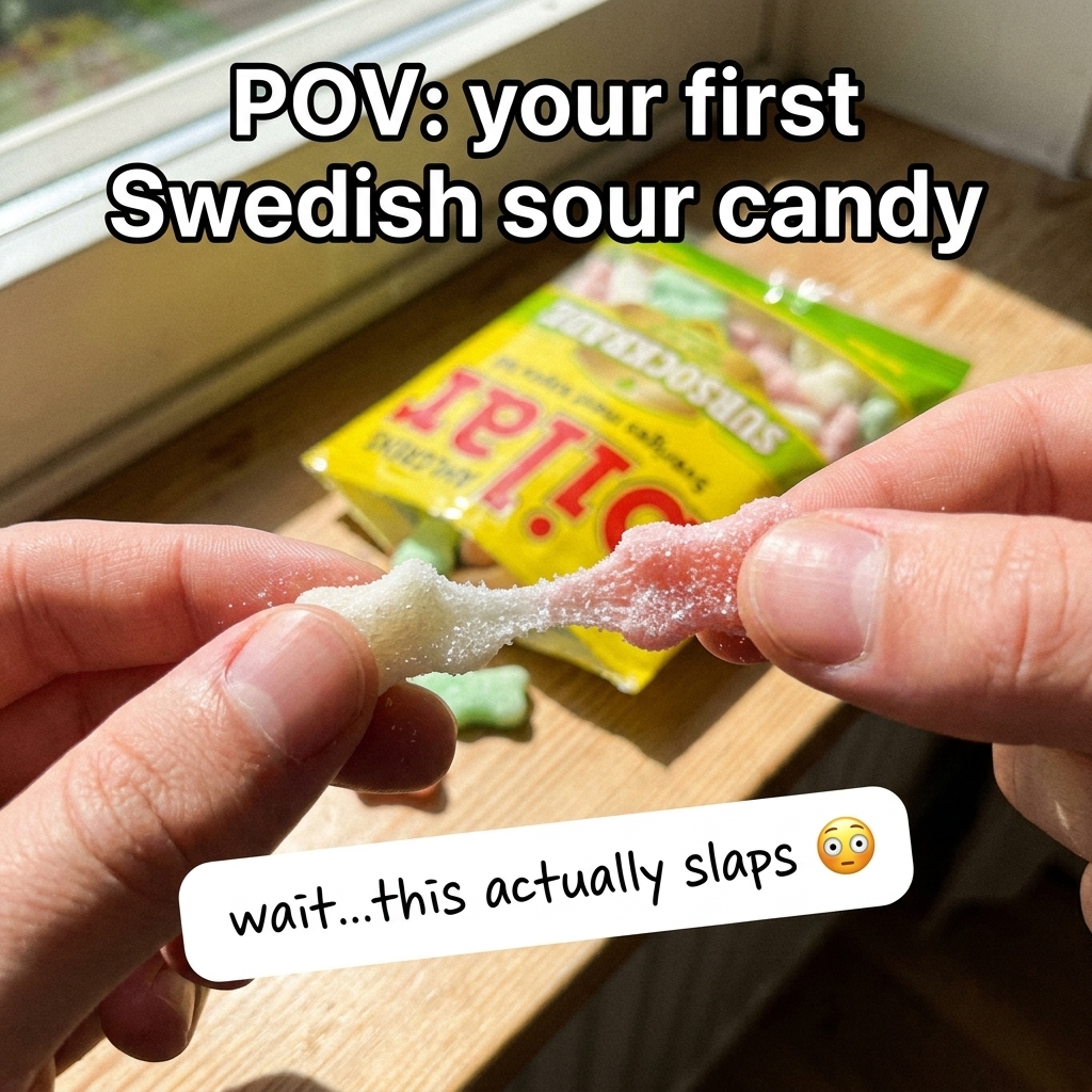 Sweedie Candy Facebook ad