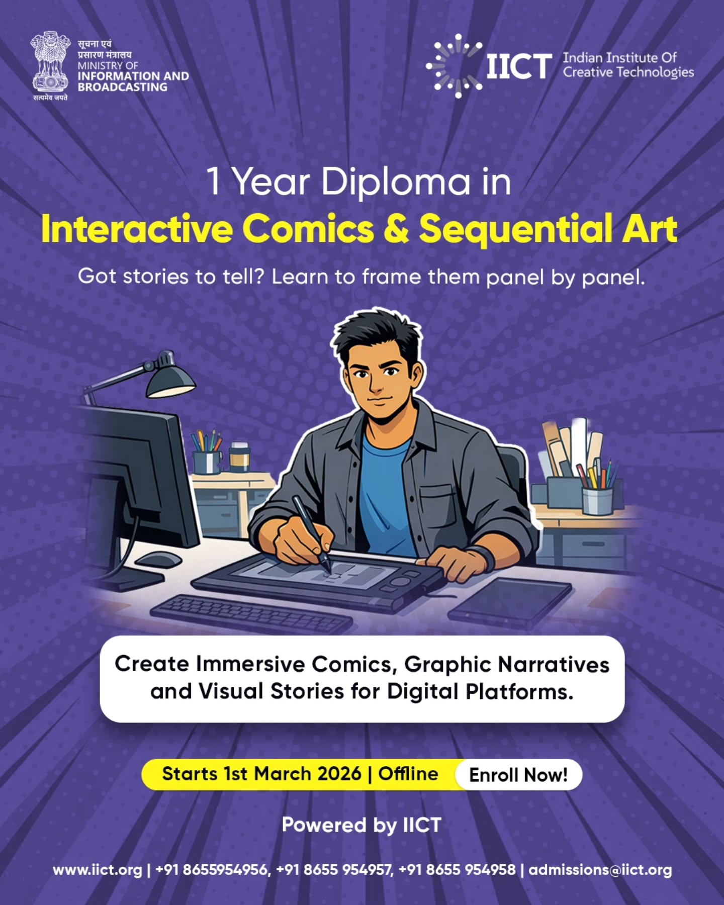 Indian Institute Of Creative Technologies Facebook ad