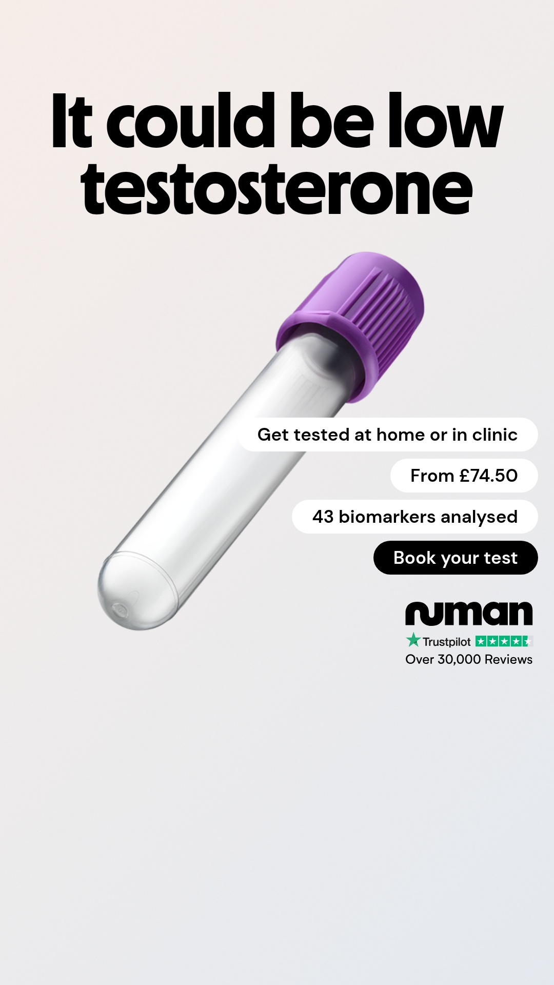 Numan - Digital healthcare Facebook ad