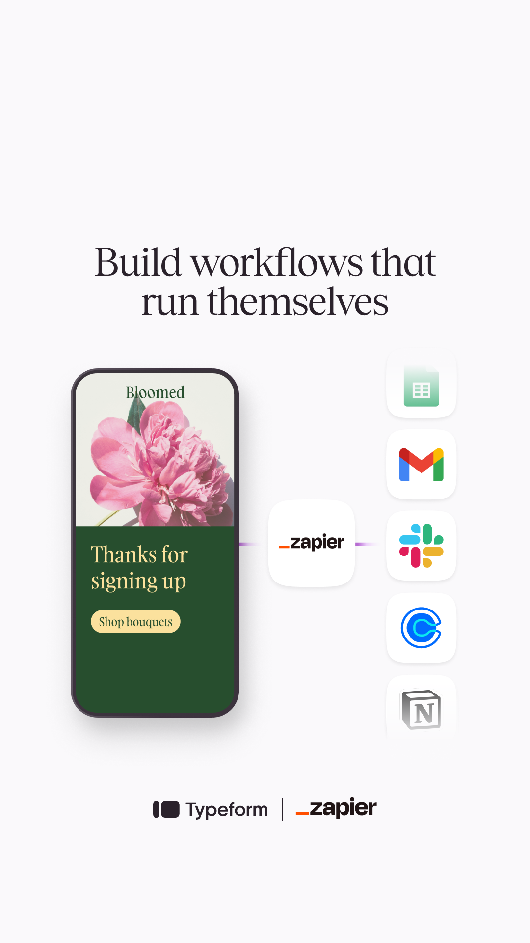 Typeform Facebook ad