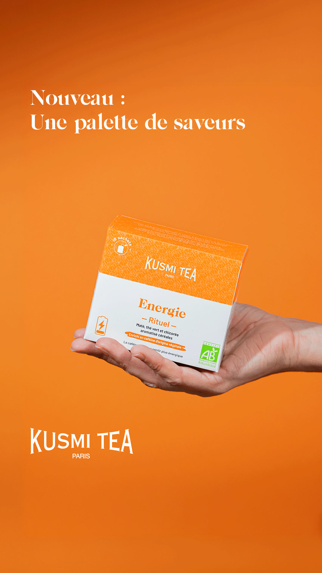 Kusmi Tea Facebook ad: Dès 9,90€