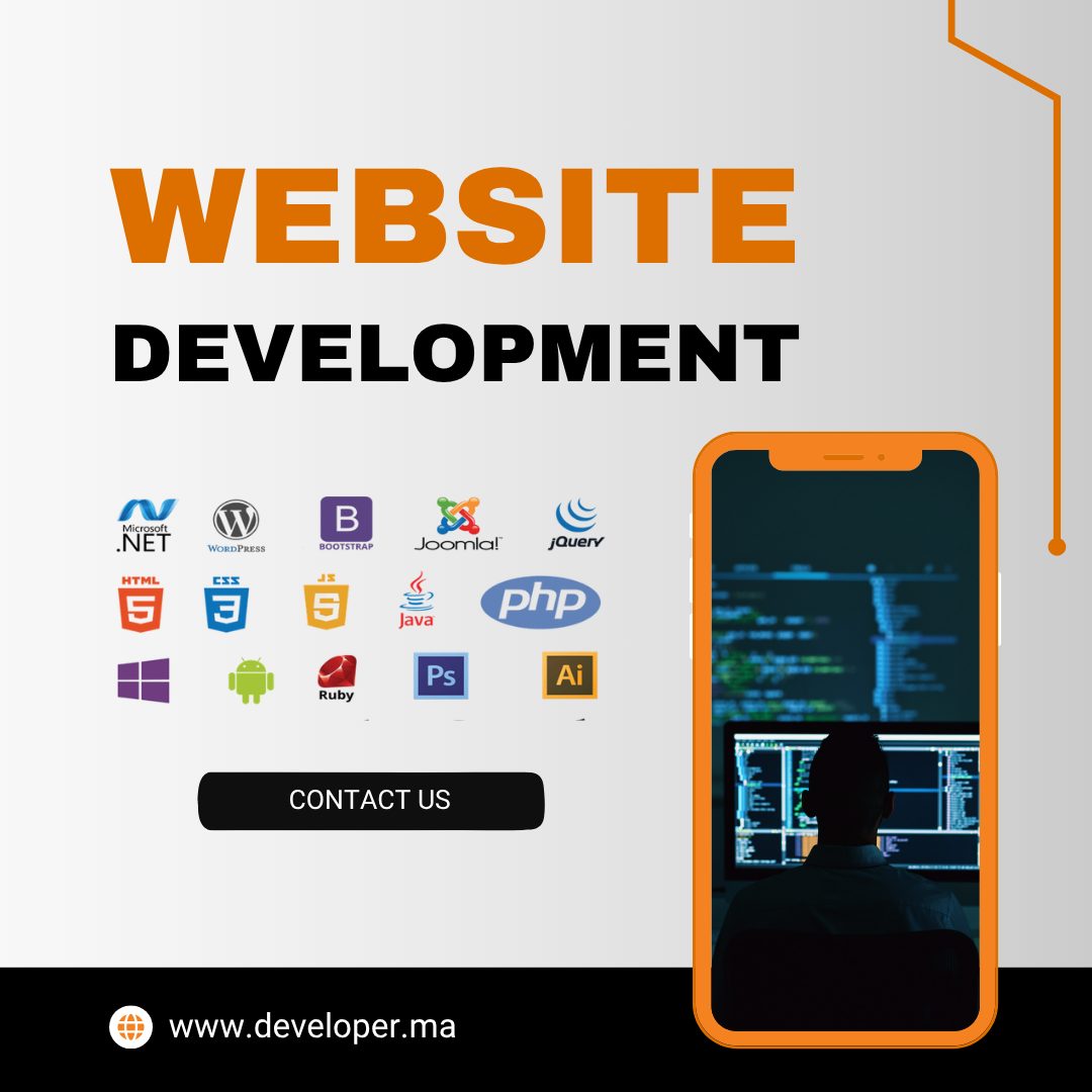 Developer.ma Facebook ad: Your vision deserves more than just a website.