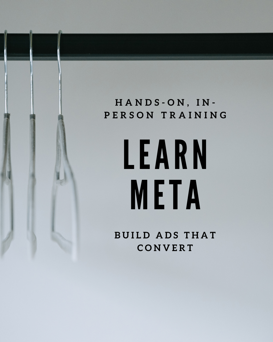 MyAgency Facebook ad: We’re running an in-person Meta Ads Training in…