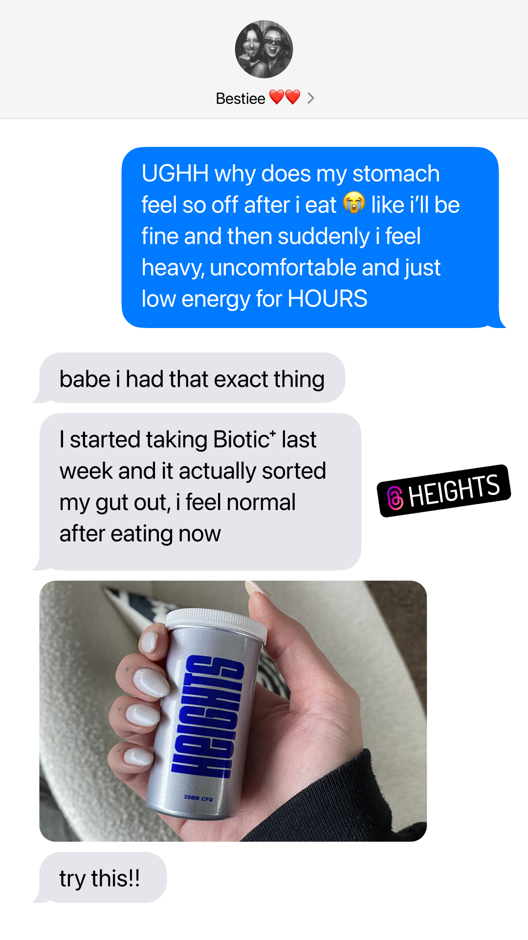 Your Heights Facebook ad