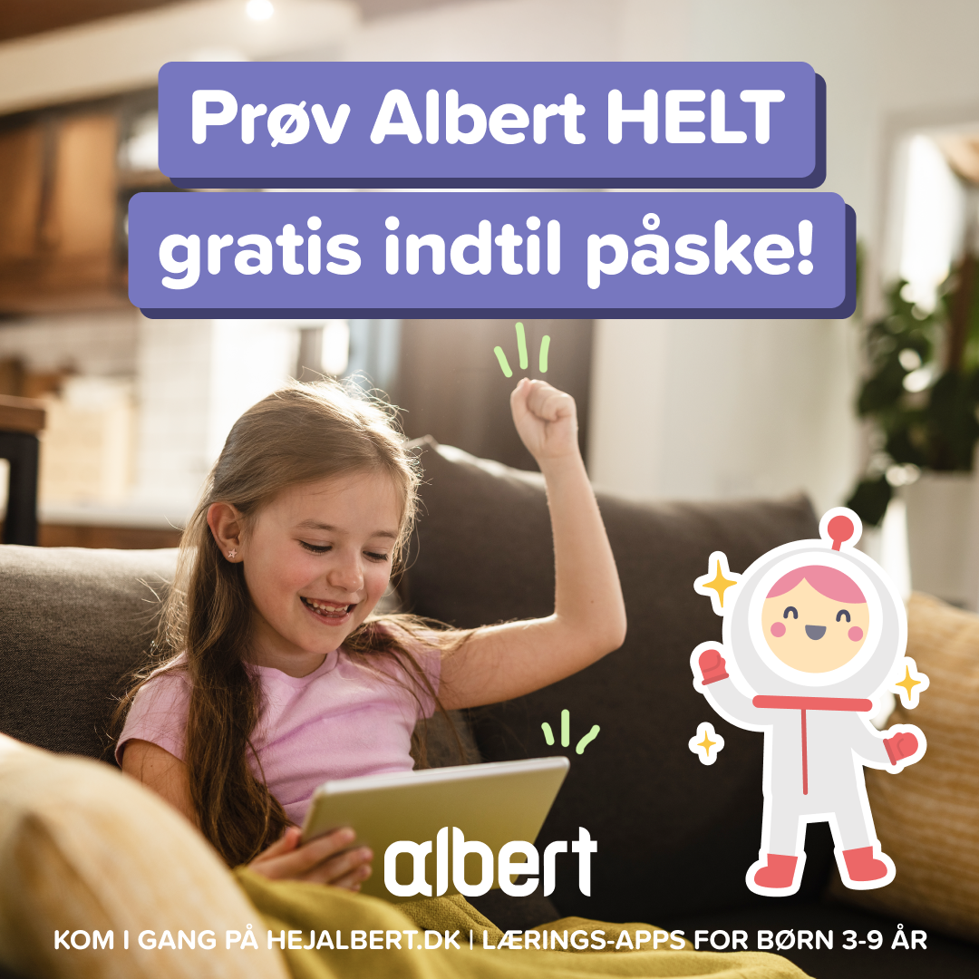Albert Facebook ad