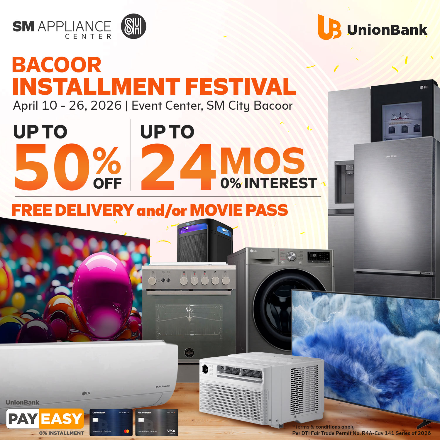 SM Appliance Center Facebook ad