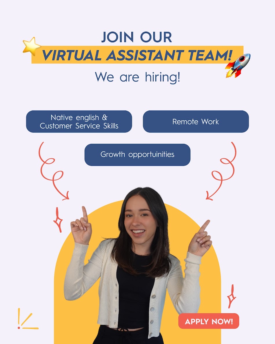 Eureka Virtual Assistants - Careers Facebook ad: Apply in 30 seconds!