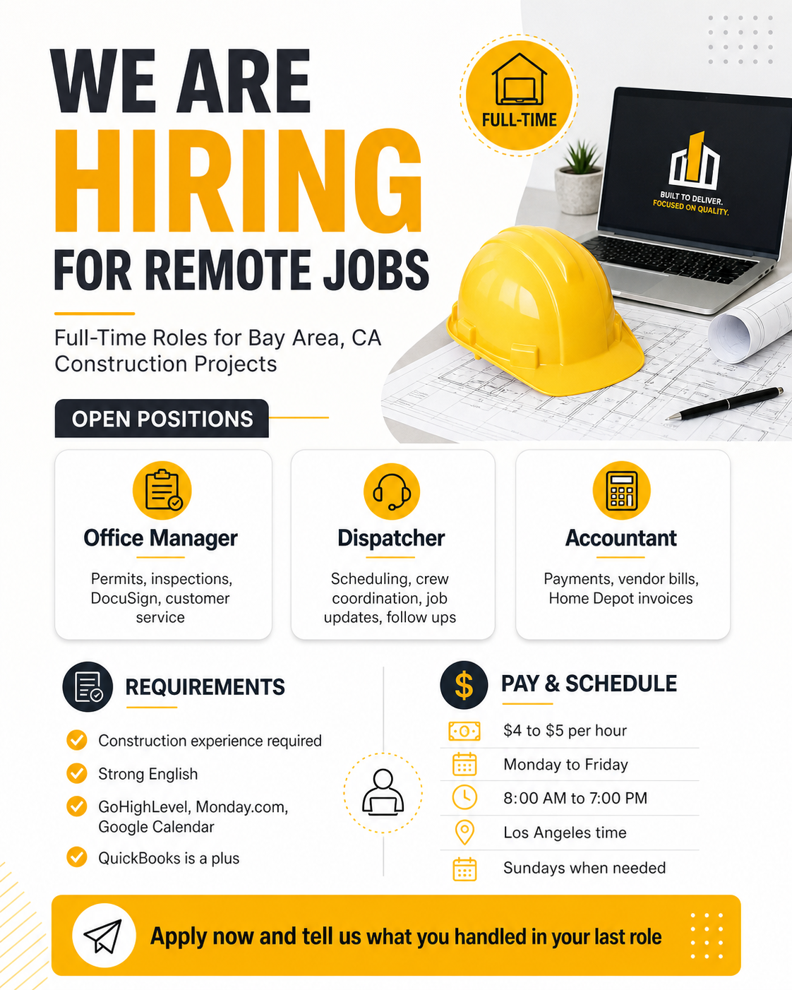 Digivuk Facebook ad: Long Term Remote Position