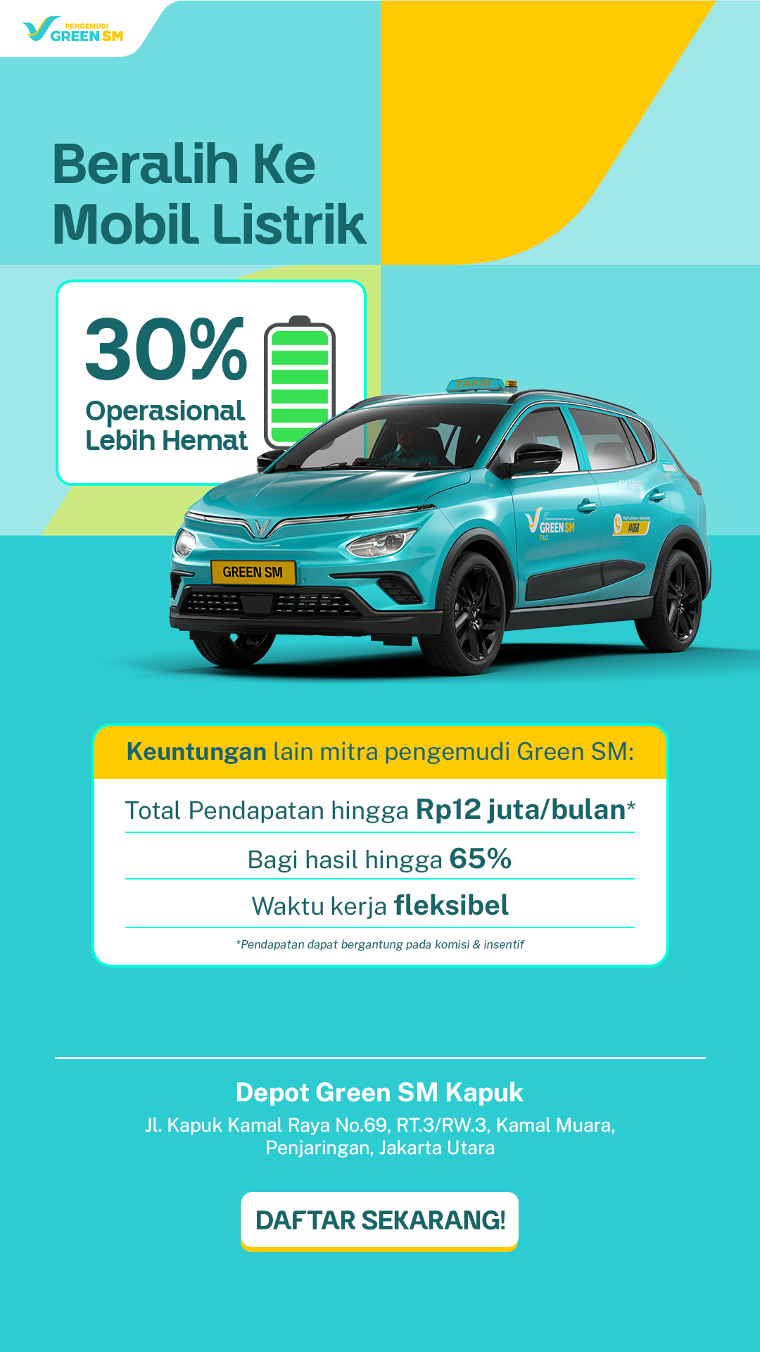 Pengemudi Green SM Facebook ad from Jun 16, 2026