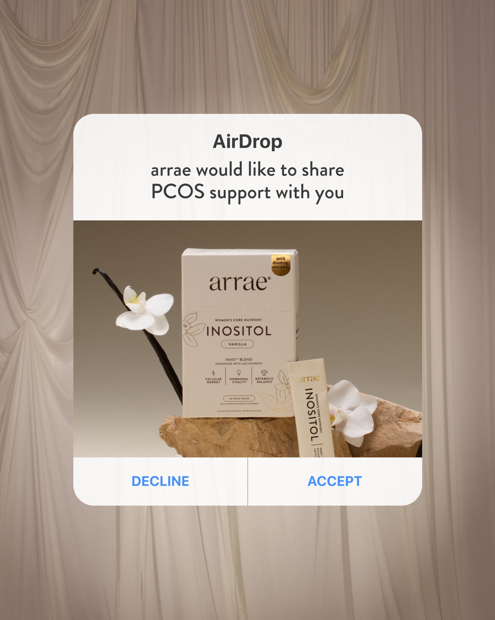 Arrae Facebook ad
